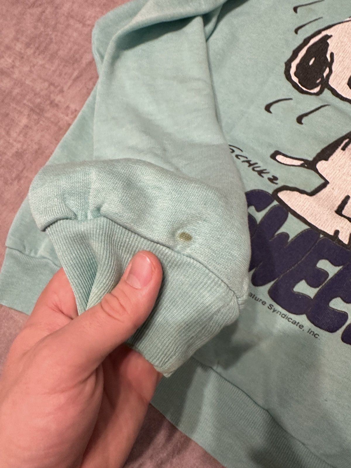 Vintage Vintage Snoopy 1958 Sweatshirt Size US L / EU 52-54 / 3 - 5 Thumbnail