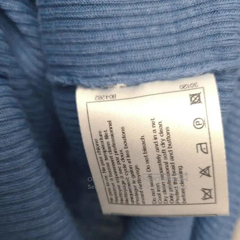 Chanel Chanel Summer Blue Cotton Sleeveless Top . Size S / US 4 / IT 40 - 6 Thumbnail