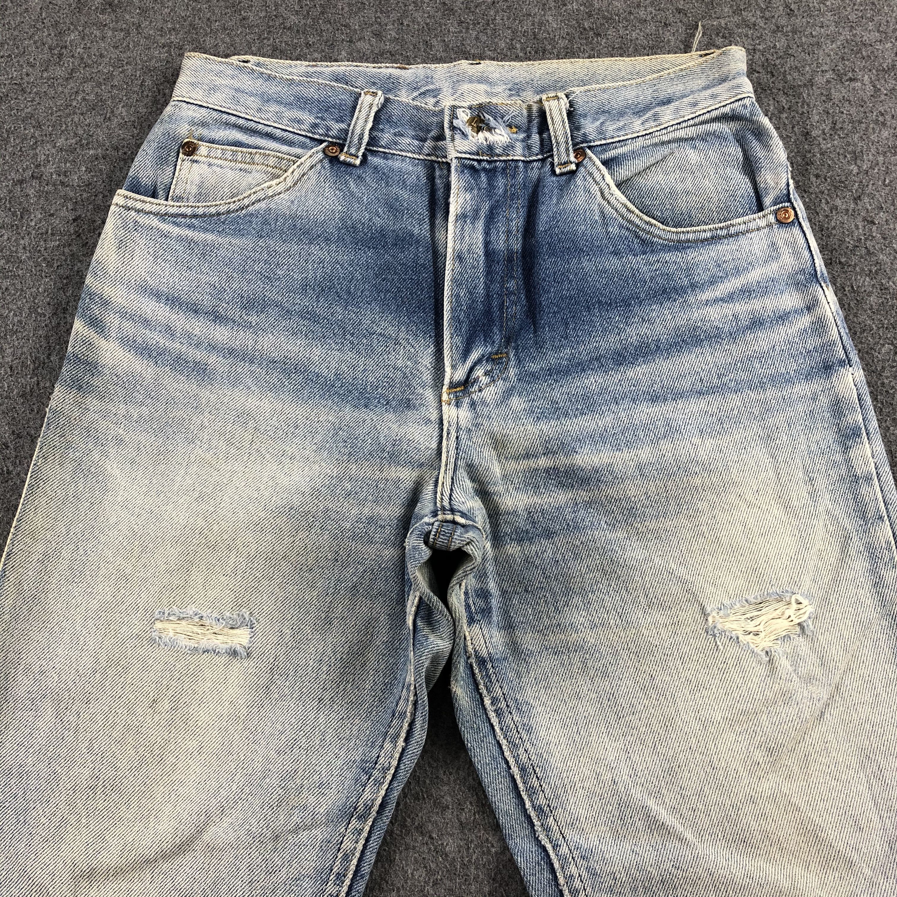 Lee Vintage Blue Wash Lee Jeans-J1887 Size US 28 / EU 44 - 3 Thumbnail