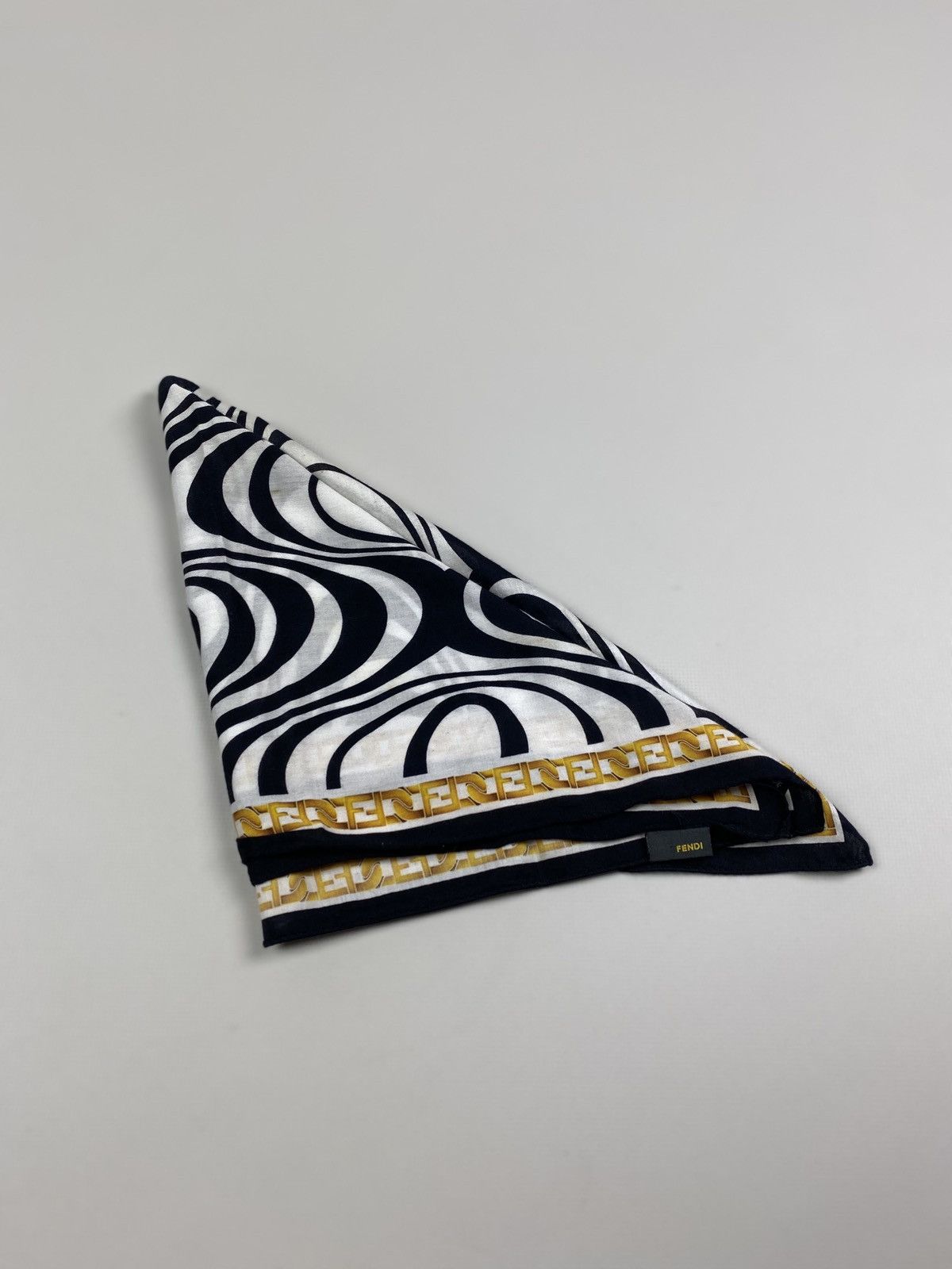 Fendi Fendi FF handkerchief monogram scarf Size ONE SIZE - 2 Thumbnail