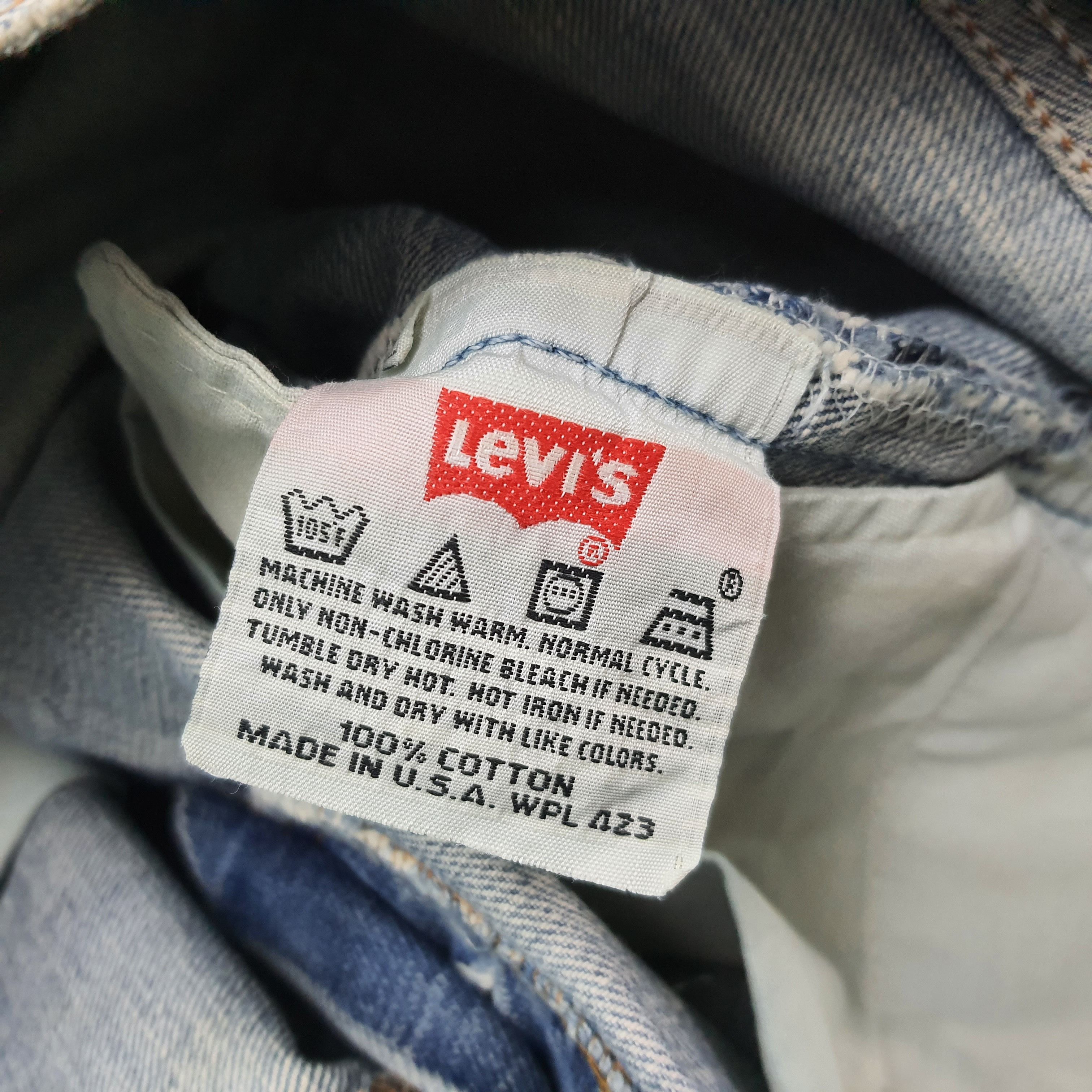 Levi's Vintage Levi's 501 Distressed Style Jeans C228N35 Size US 28 / EU 44 - 7 Thumbnail
