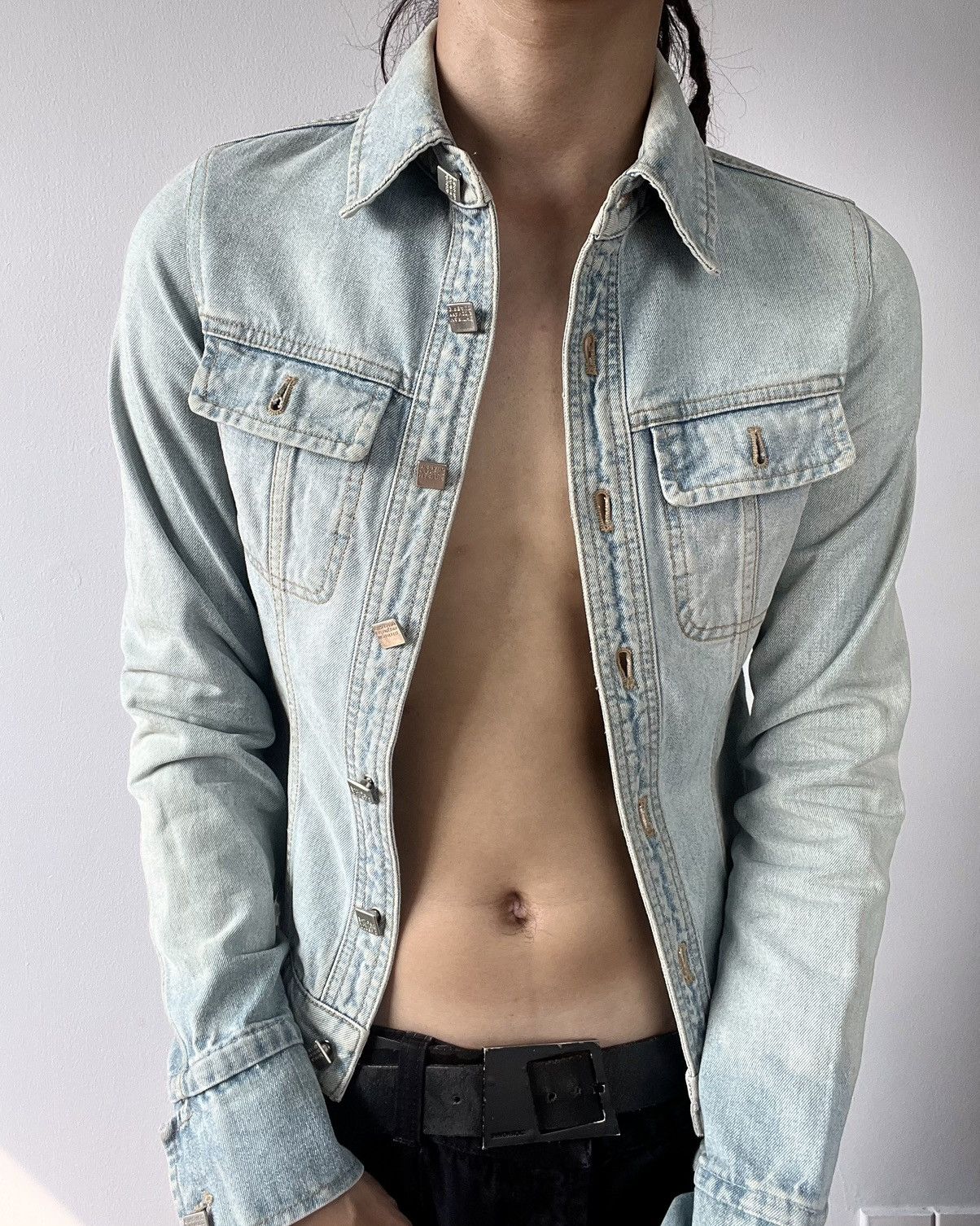 Marithe + Francois Girbaud Marithe Francois Girbaud Denim Jacket Size US M / EU 48-50 / 2 - 4 Thumbnail