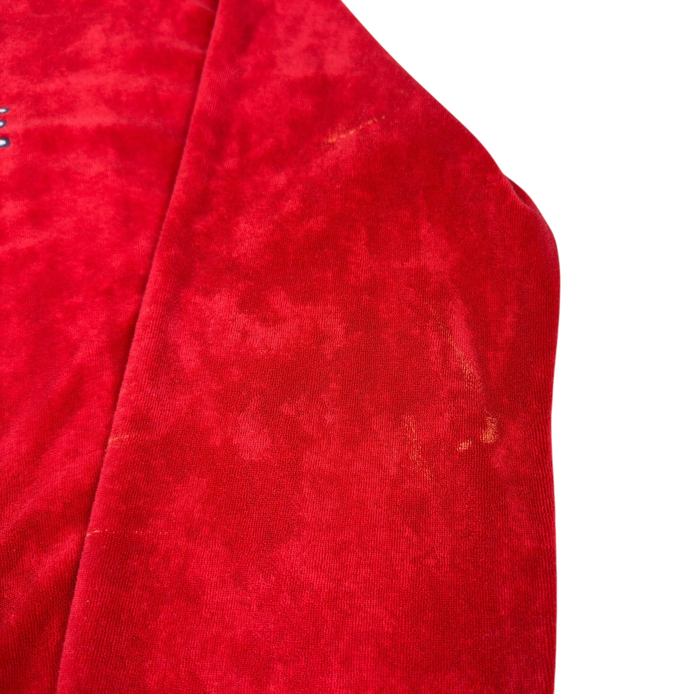 Nike × Vintage Nike Vintage Women's Red Cotton Sweatshirt Small Y2K Size S / US 4 / IT 40 - 5 Thumbnail