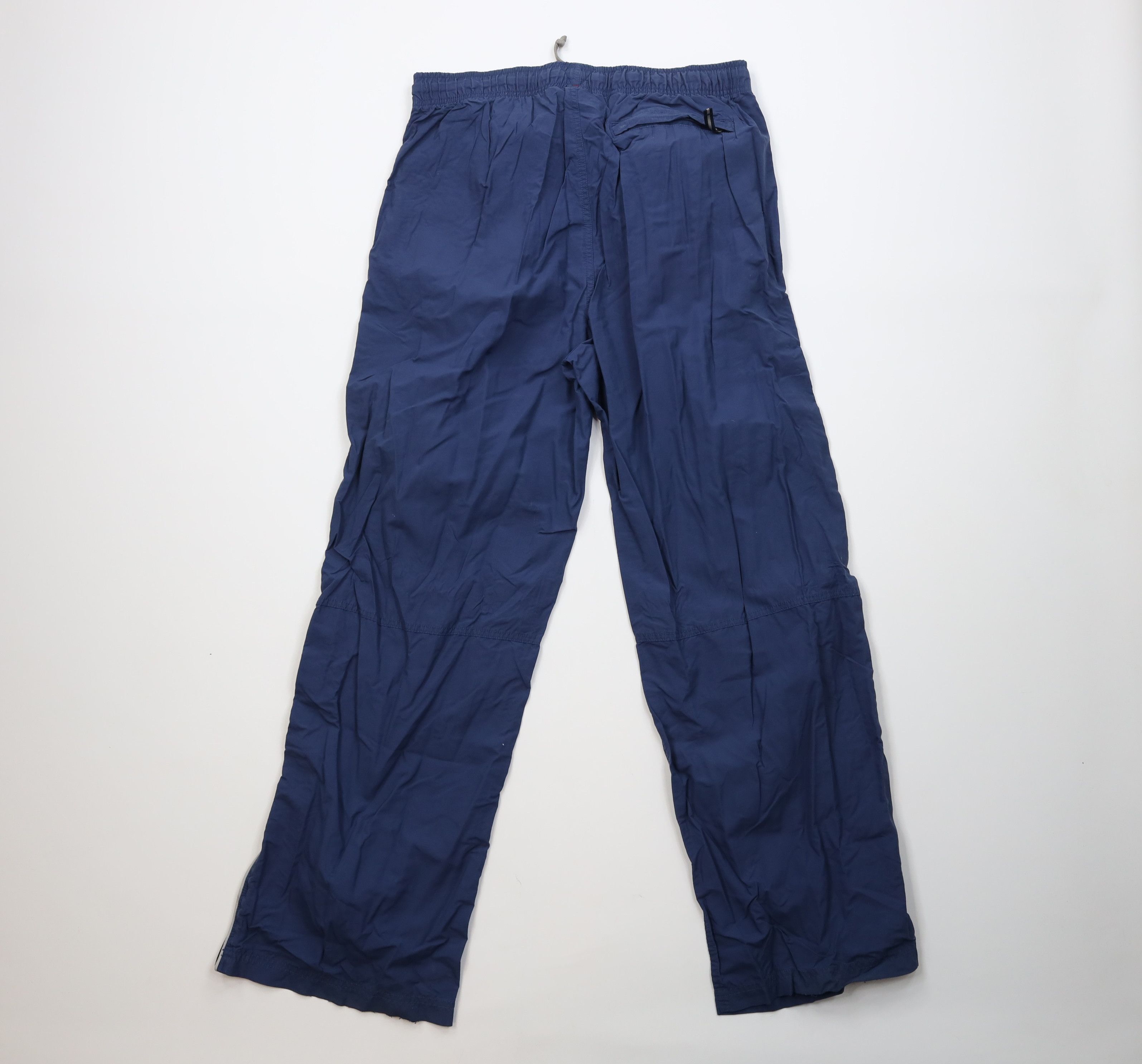 Abercrombie & Fitch Vintage 90s Y2K Abercrombie & Fitch Gym Wide Leg Pants Blue Size US 34 / EU 50 - 11 Thumbnail