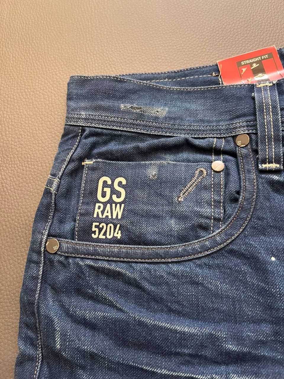 G-Star × Vintage G Star R33/01 Baggy Tapered Motorcycle Double Jeans Size US 33 - 7 Thumbnail