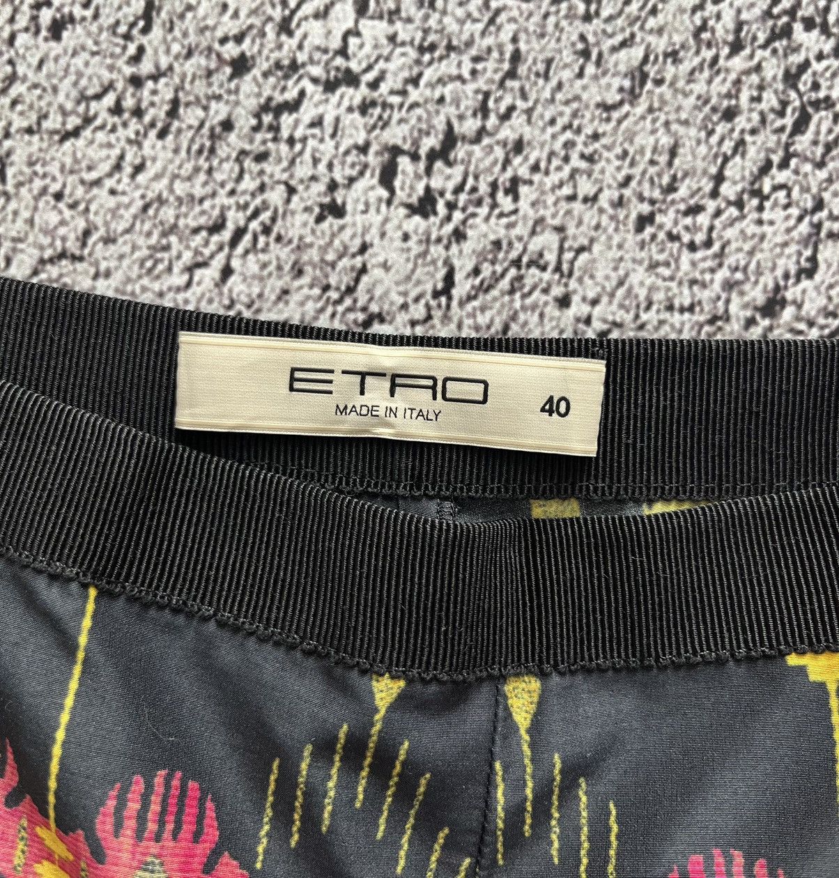Etro Etro Women's Straight Flowers Pants Size 27" / US 4 / IT 40 - 5 Thumbnail