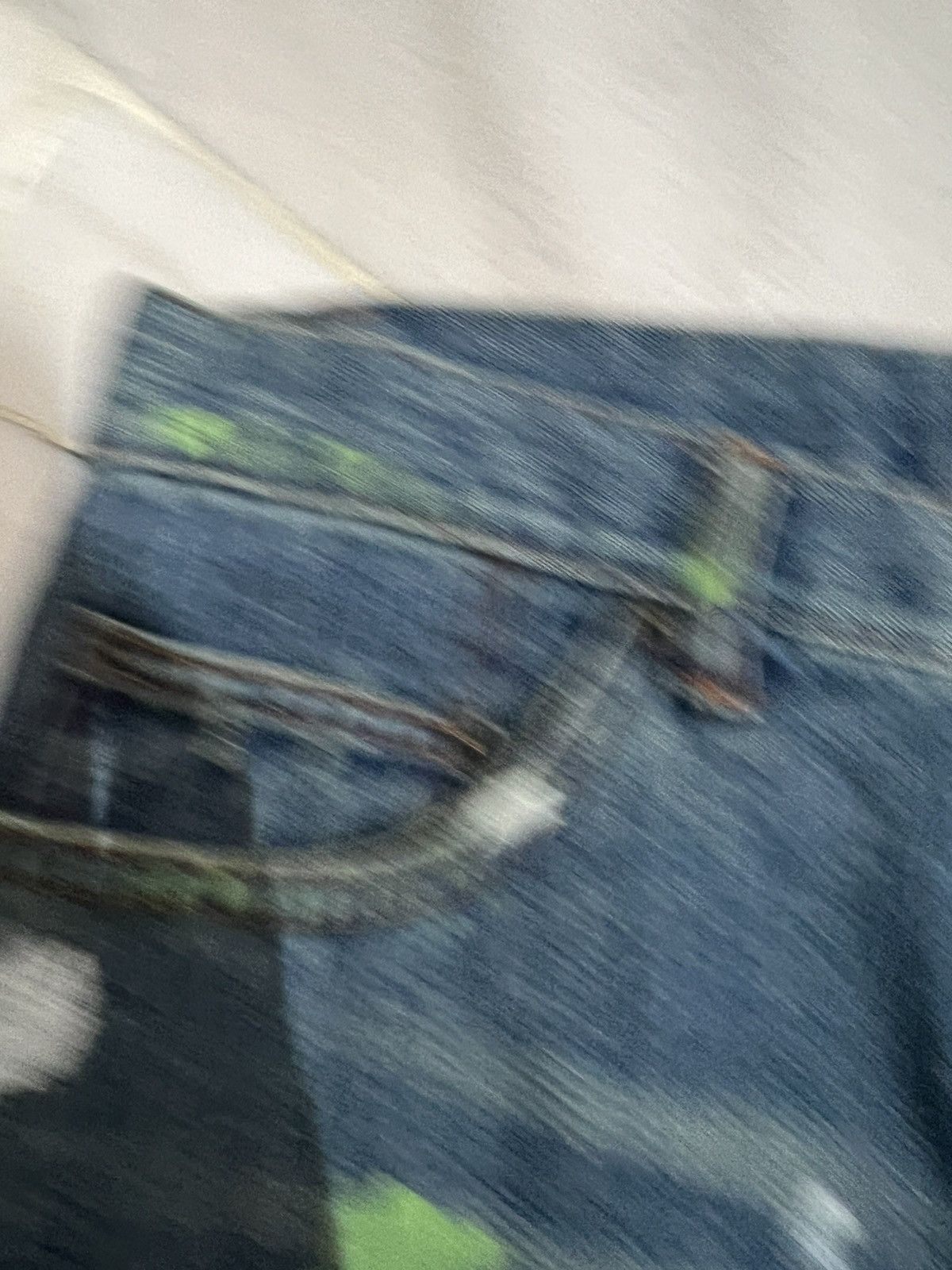 Japanese Brand FLARE 90’s NYLAUS DISTRESS PAINTER JEAN Size US 30 / EU 46 - 12 Thumbnail