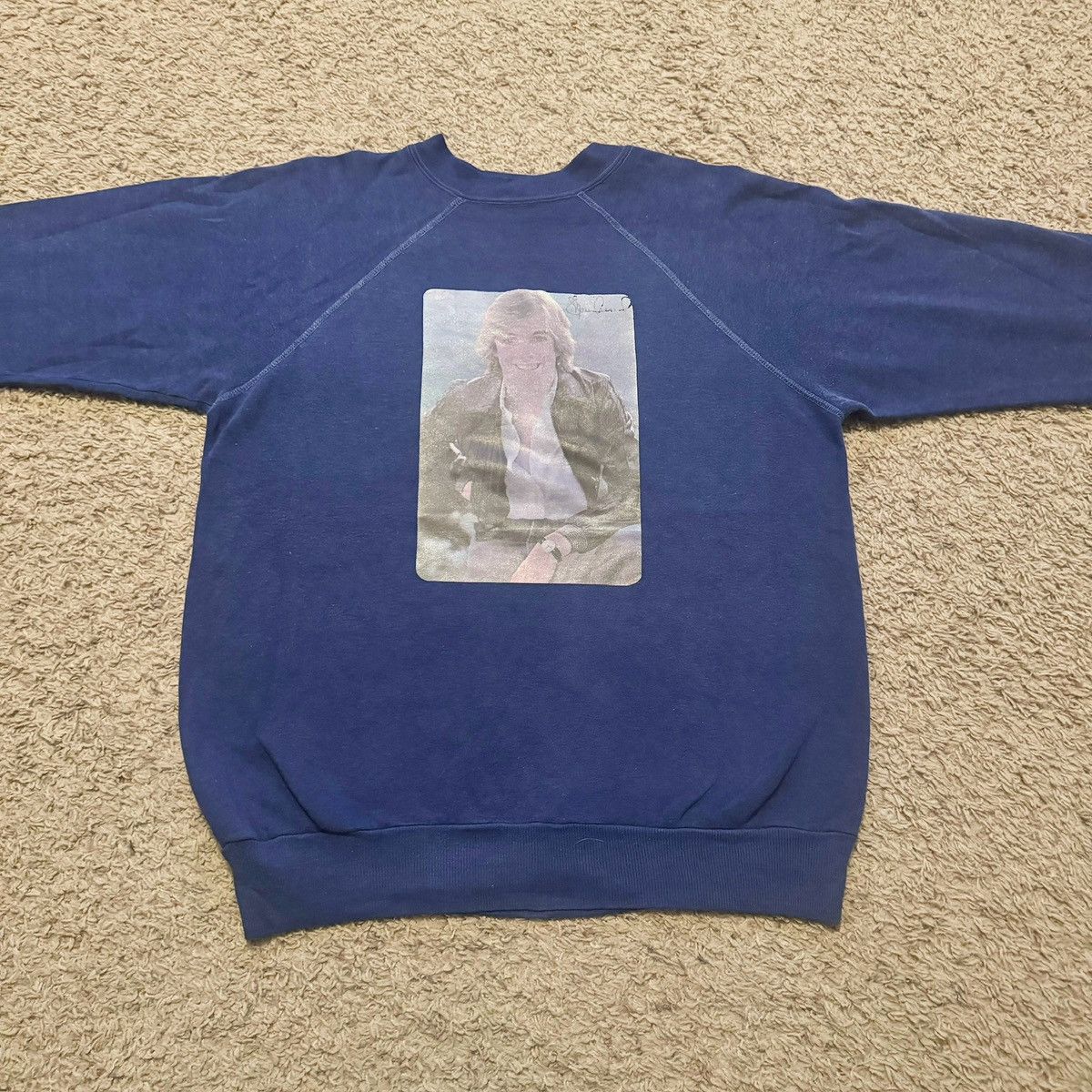 Vintage VINTAGE 70s MOVIE SWEATSHIRT! Size US L / EU 52-54 / 3 - 2 Thumbnail