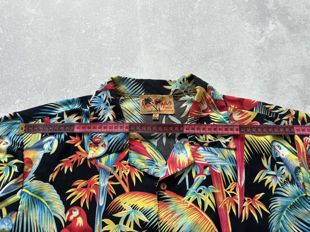 Designer in gear hawaiian shirt mens XL Parrots Size US XL / EU 56 / 4 - 8 Thumbnail