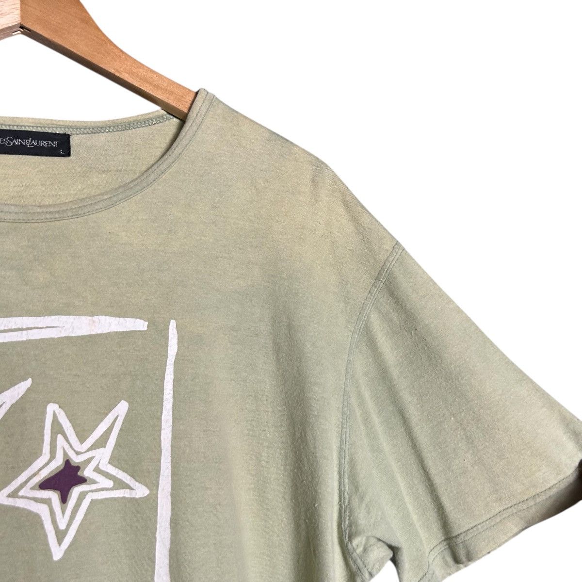 Yves Saint Laurent Vintage Yves Saint Laurent T shirt Size L / US 10 / IT 46 - 9 Thumbnail