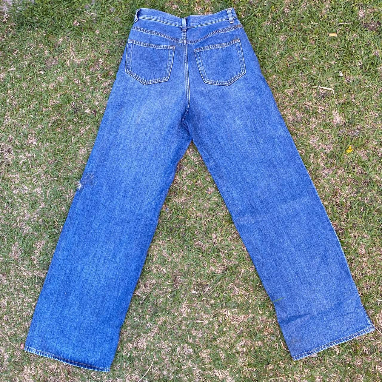 image of Vintage Gu Baggy Jeans, Men's (Size 28)