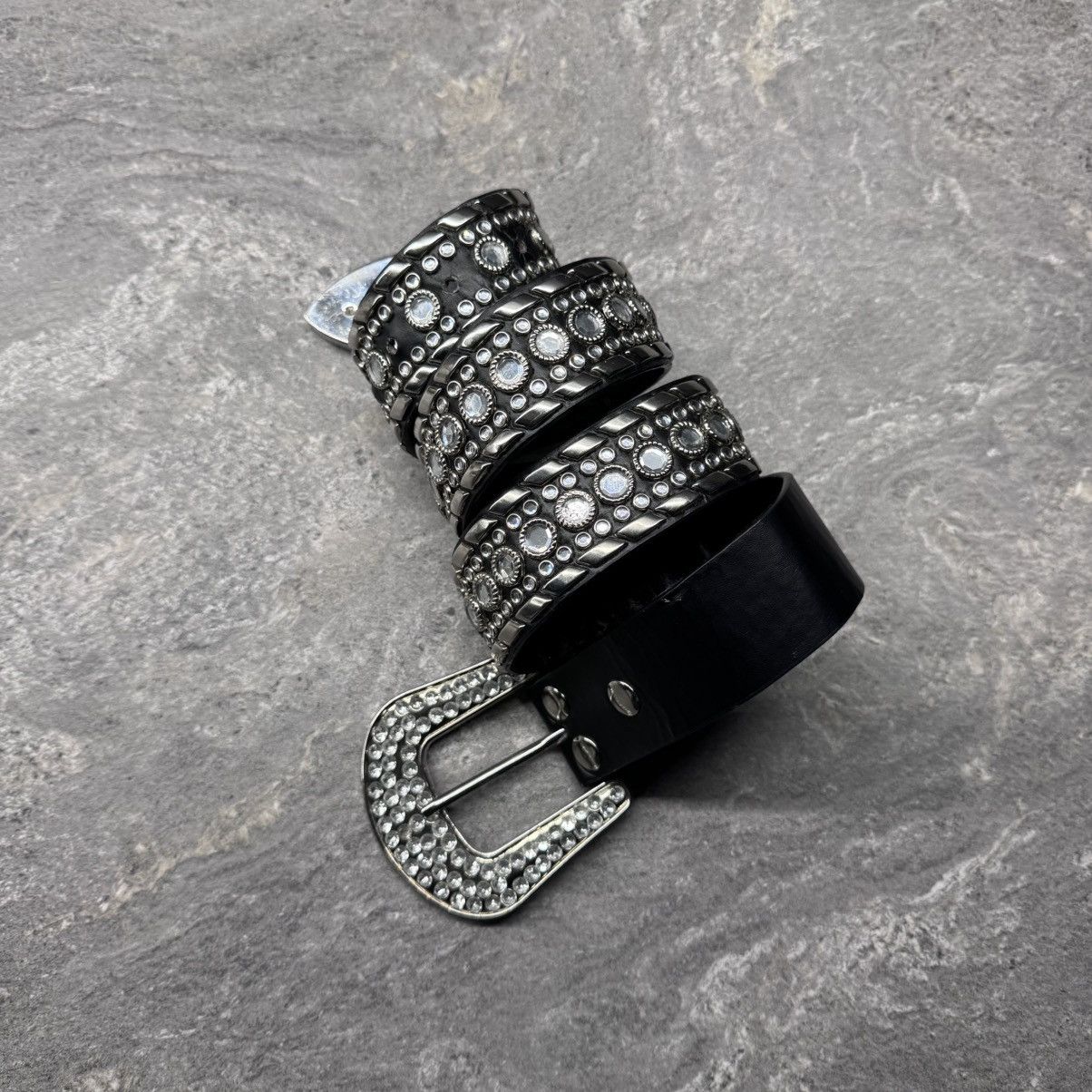 Hysteric Glamour Rhinestone Studded Western Belt Y2K Size ONE SIZE - 1 Thumbnail