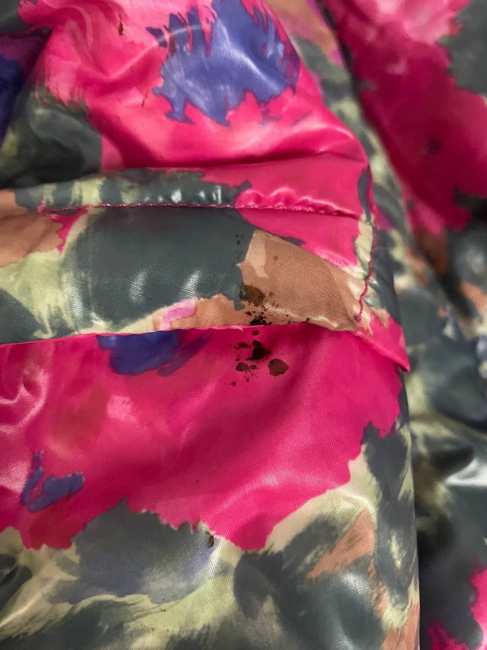 Moncler Moncler Down Jacket Flowers Pink Grenoble Vintage 1990s Size US M / EU 48-50 / 2 - 7 Thumbnail