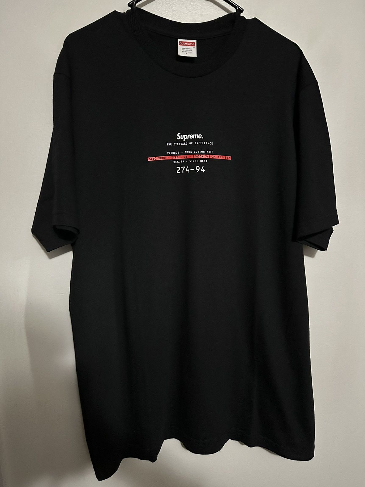 Supreme Supreme Standard Tee | Grailed