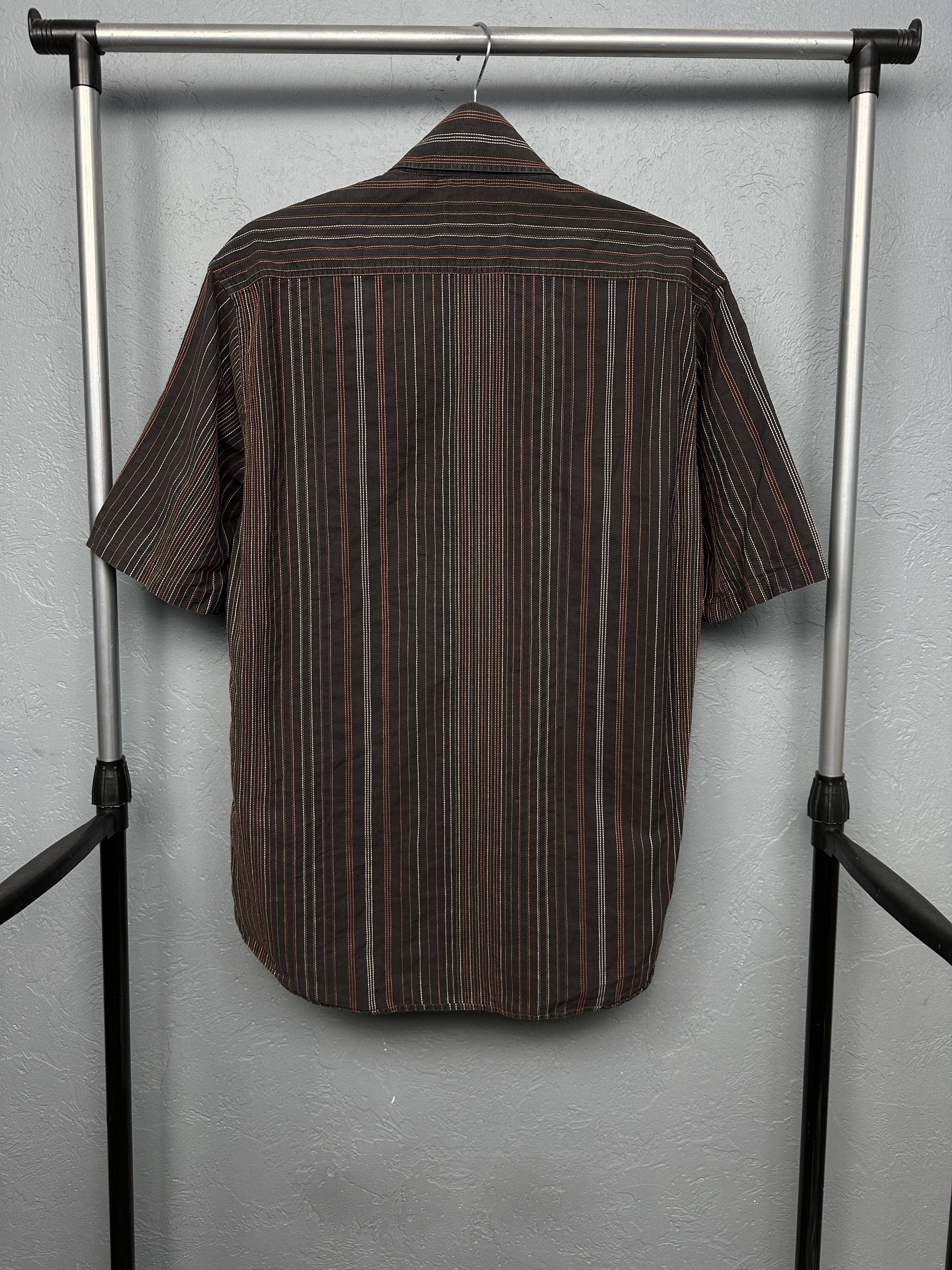 Yves Saint Laurent Yves Saint Laurent YSL Mens Short Sleeve Shirt Size US L / EU 52-54 / 3 - 8 Thumbnail