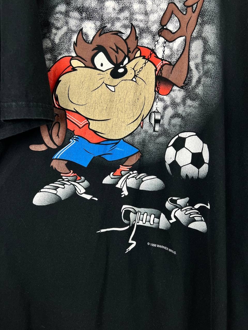 Vintage Warner Bros Taz 1998 movie vintage t-shirts size L Size US L / EU 52-54 / 3 - 3 Thumbnail
