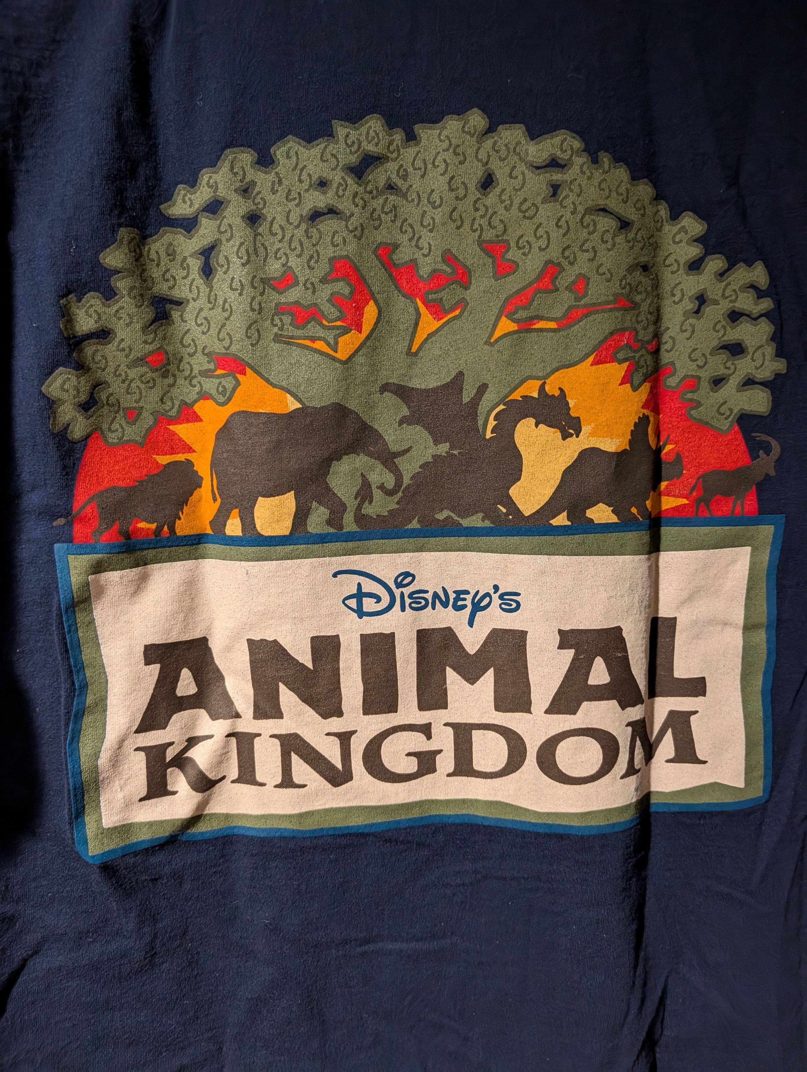 Disney Disney's Animal Kingdom T-Shirt Tree of Life Safari VTG Size US XL / EU 56 / 4 - 2 Thumbnail