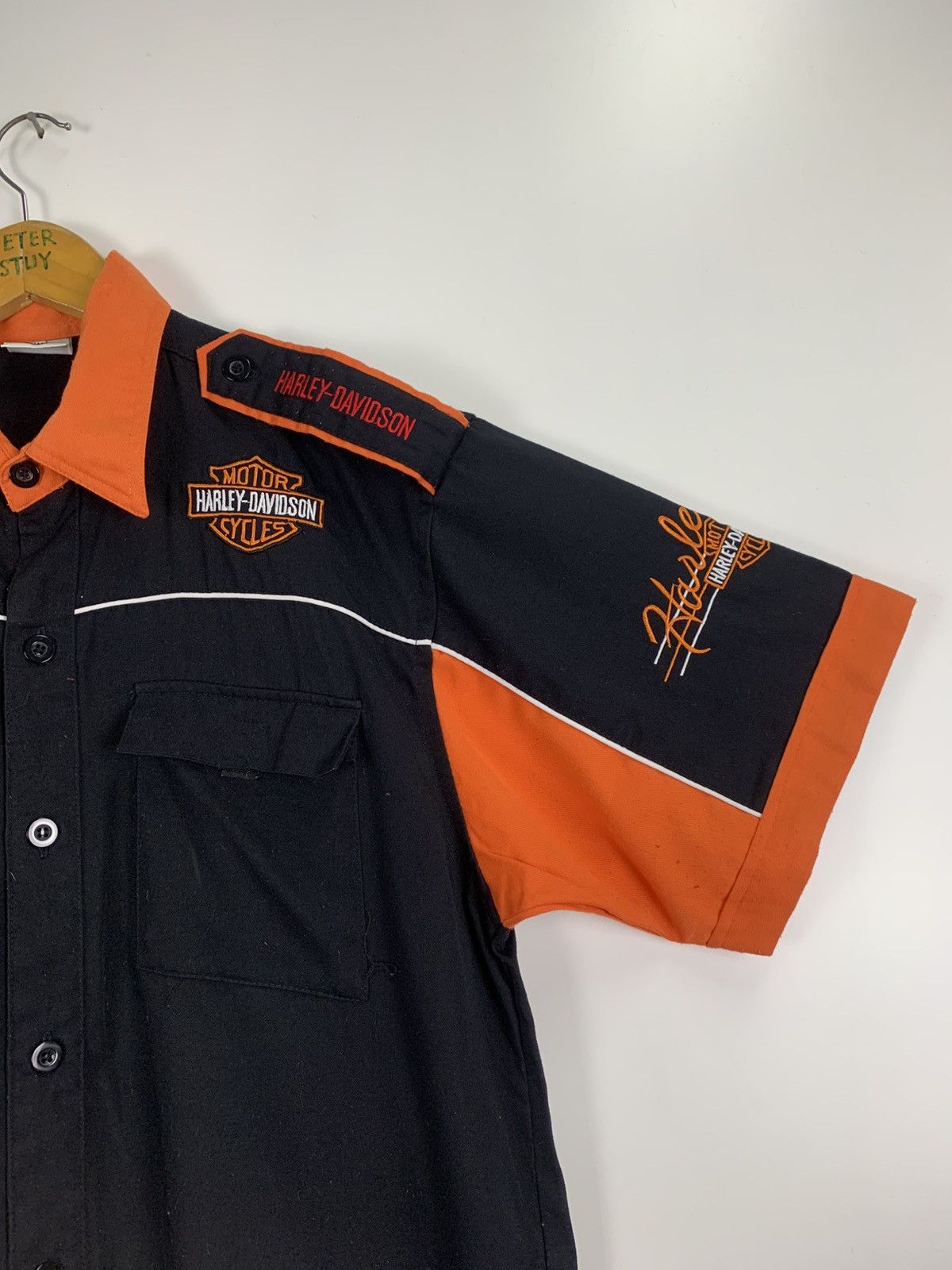 Harley Davidson Harley Davidson Button Ups Shirt Size US L / EU 52-54 / 3 - 8 Thumbnail