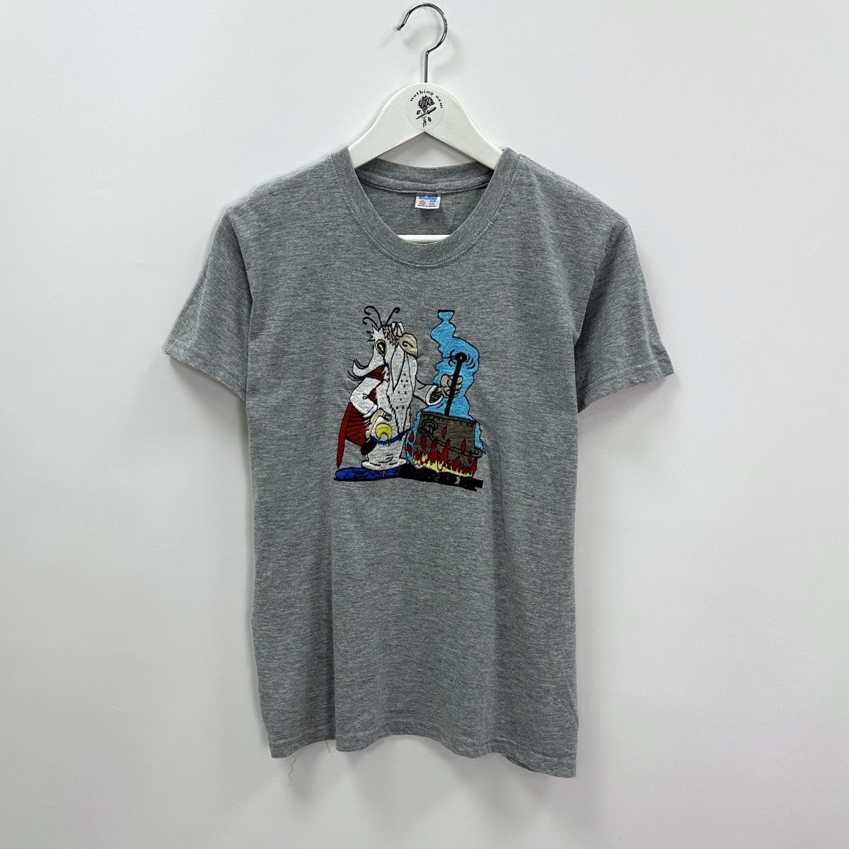 Vintage Vintage 00s Natosaphix Asterix & Obelix embroidered logo tee Size US M / EU 48-50 / 2 - 1 Thumbnail