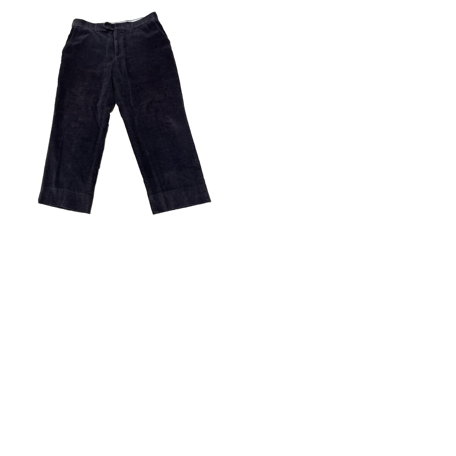 Ralph Lauren VINTAGE Lauren Ralph Lauren Pants Unisex Adults Corduroy Brown 36S 36x26 Ankle Cords Lycra Flat Front Straight 26 In Inseam 36X26 Brown Preppy Size 25" / US 0 / IT 36 - 10 Thumbnail