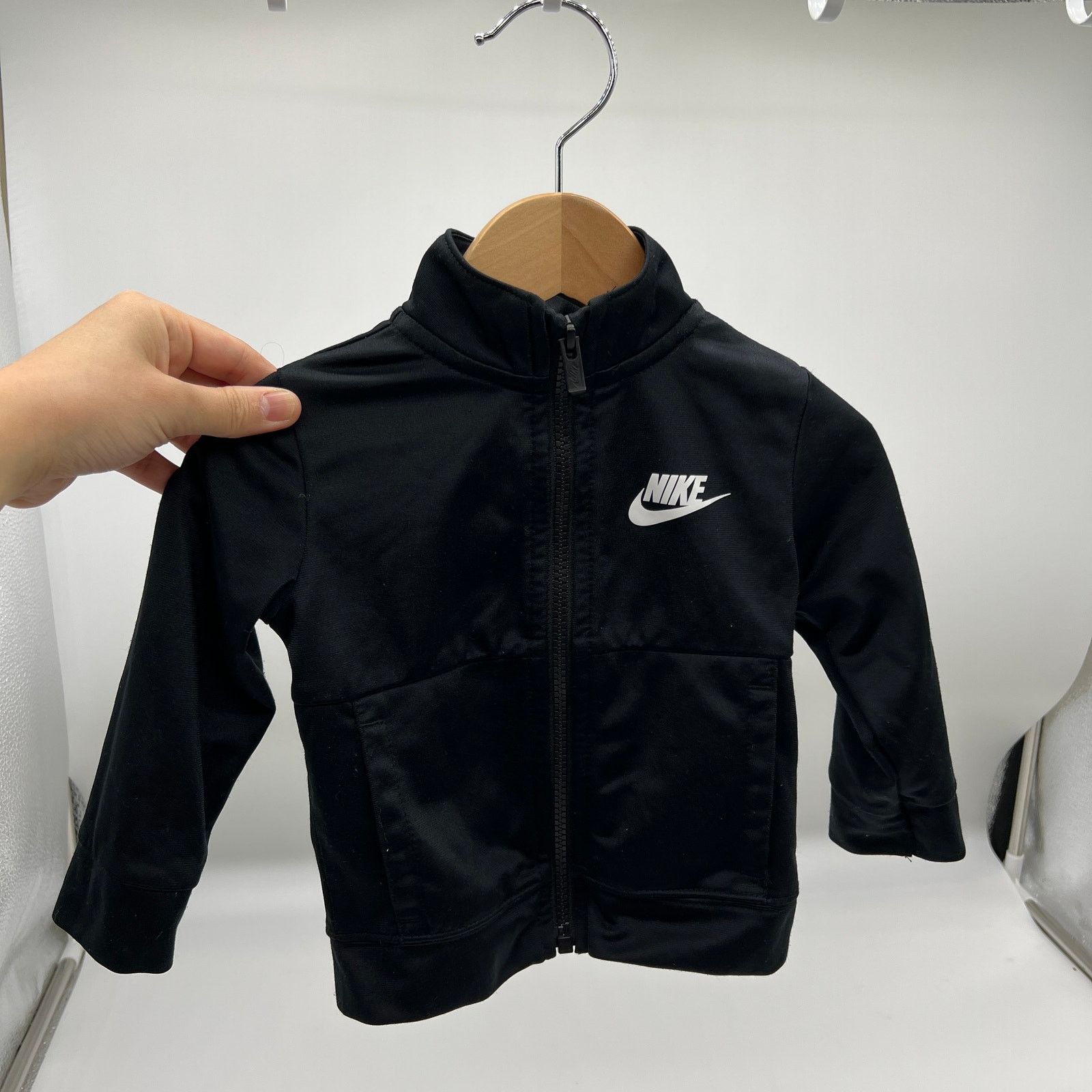Nike Nike Kids Toddler Zipper Black Jacket Size 12M Size XL / US 12-14 / IT 48-50 - 1 Thumbnail