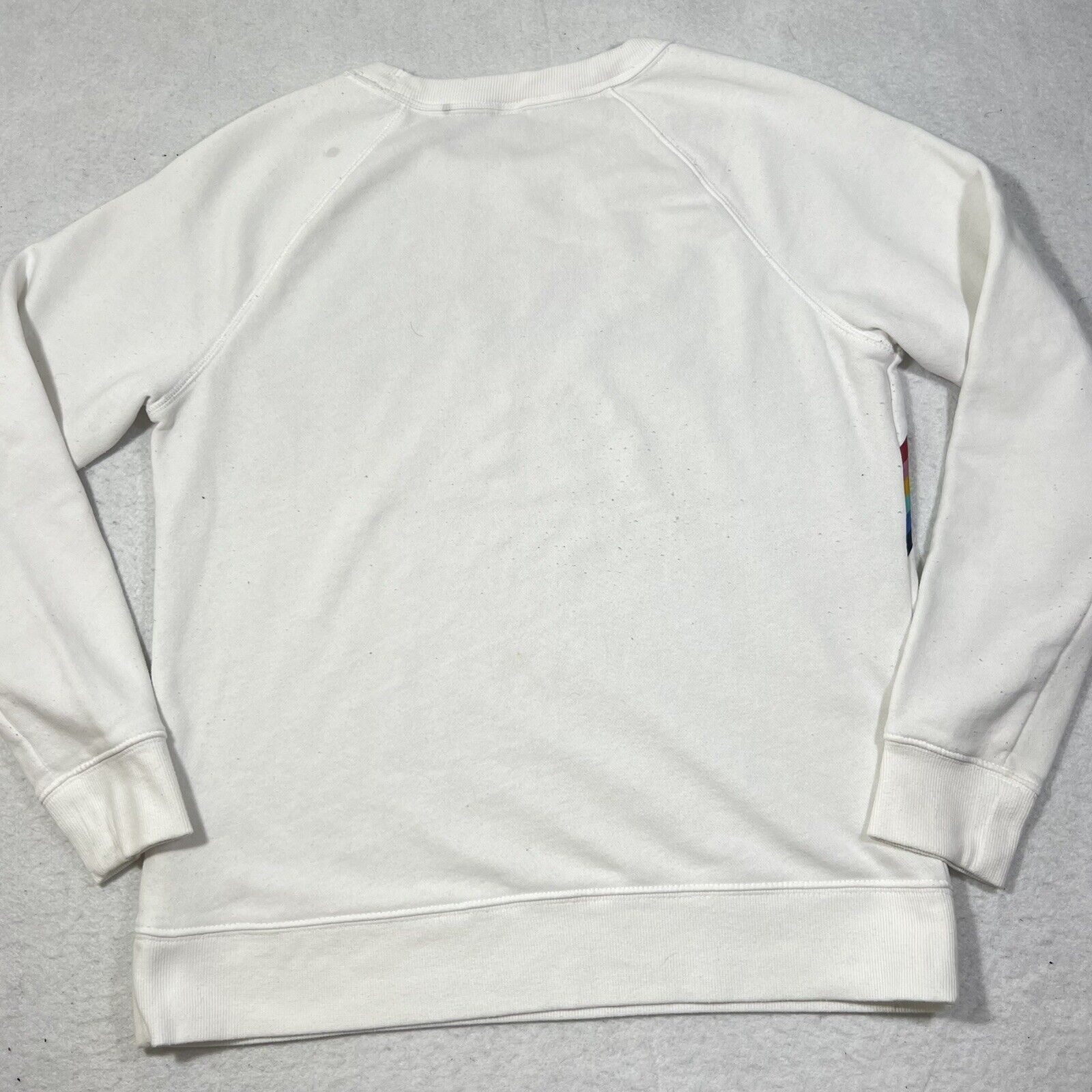 Old Navy Old Navy Rainbow Design Fleece Lined Crewneck Sweatshirt Size S / US 4 / IT 40 - 8 Thumbnail