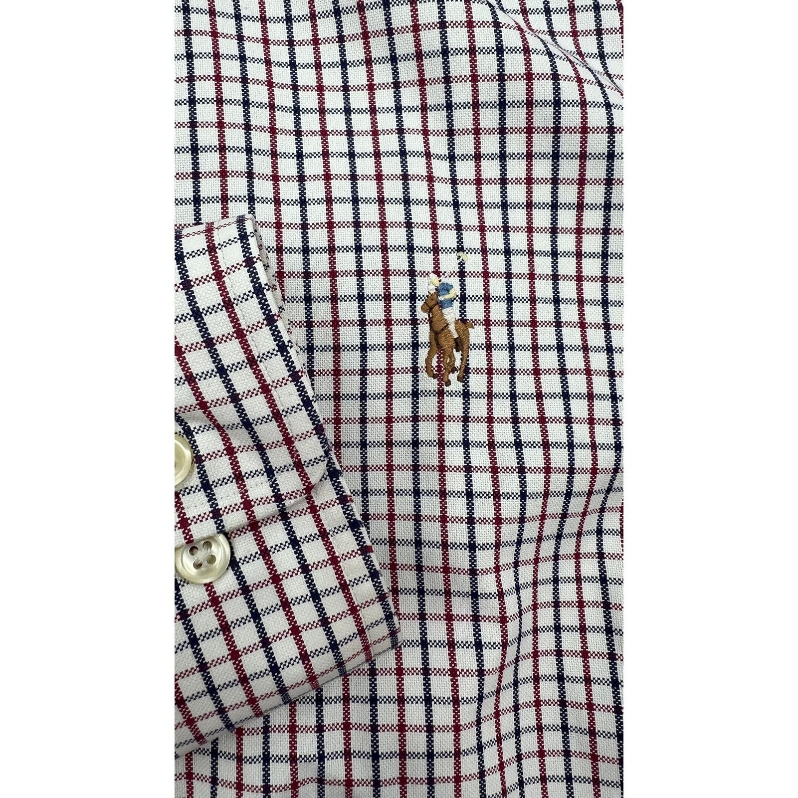 Ralph Lauren Ralph Lauren Yarmouth Cotton Button Down Shirt Vintage 90s Size US M / EU 48-50 / 2 - 3 Thumbnail