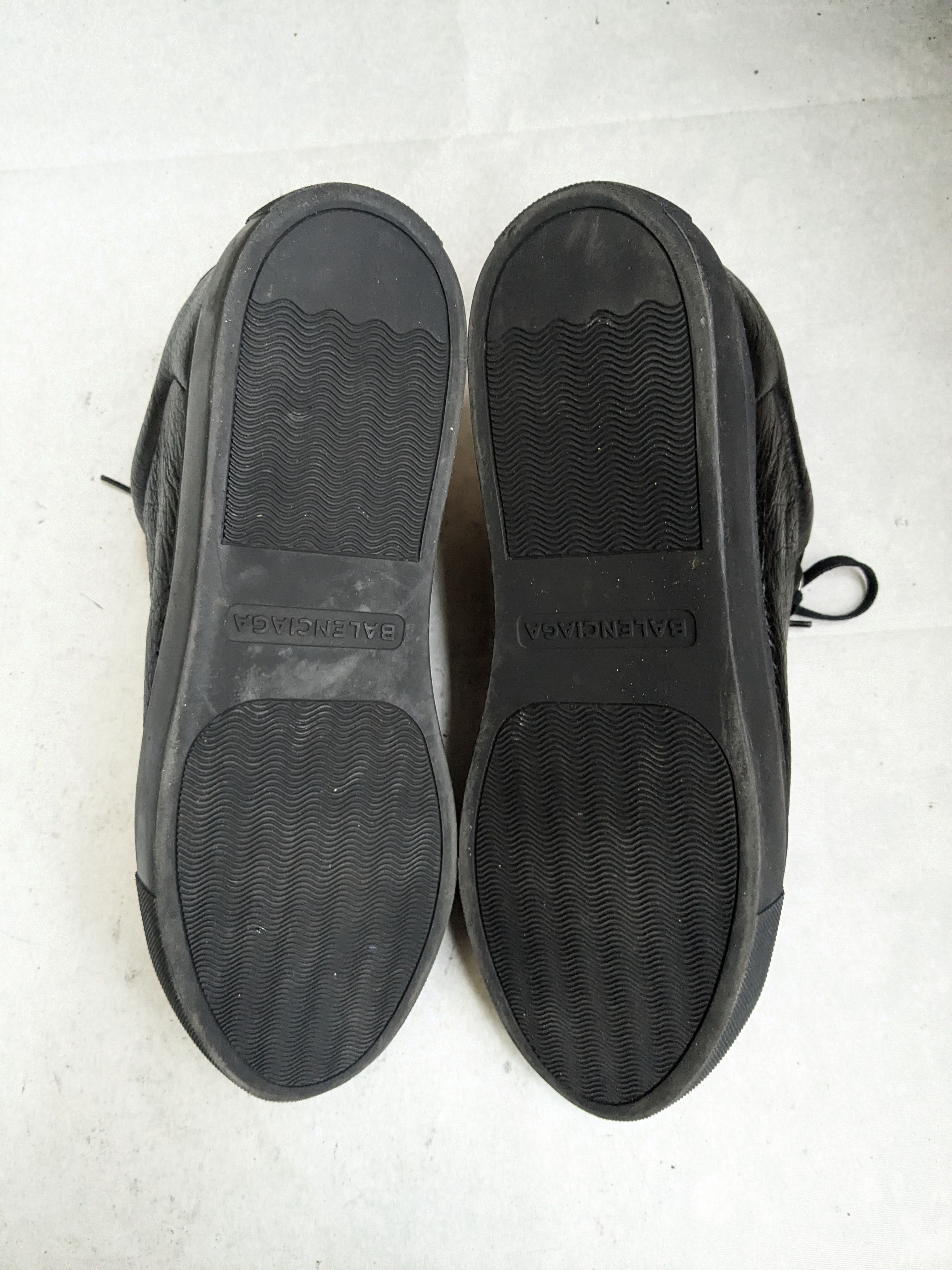 Balenciaga Balenciaga Arena Sneakers Black 10 Low Tops Leather Size US 10 / EU 43 - 17 Thumbnail