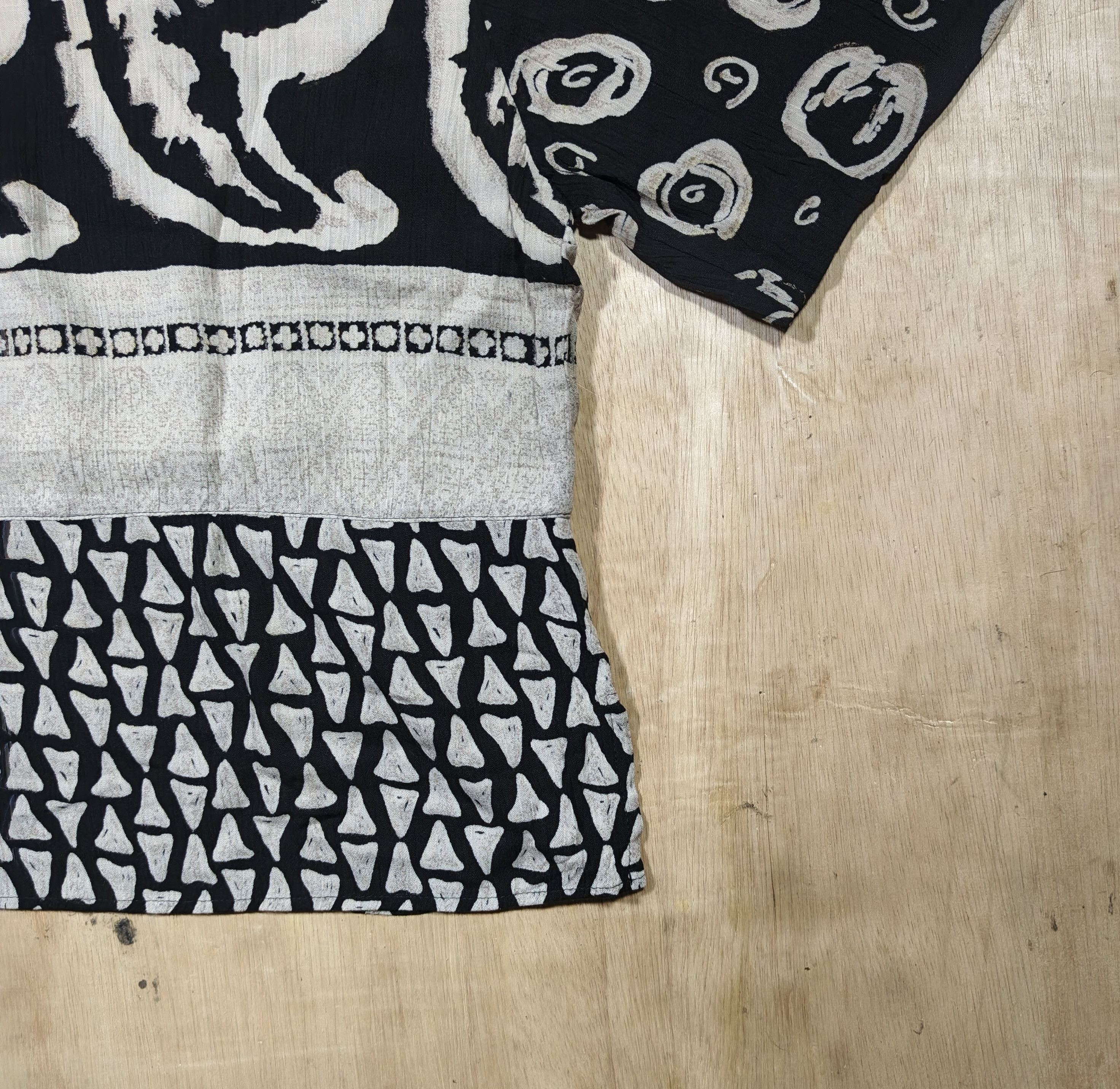 Other CAROLE LITTLE DRESSES Vintage Abstract AOP Rayon Size XL / US 12-14 / IT 48-50 - 12 Thumbnail