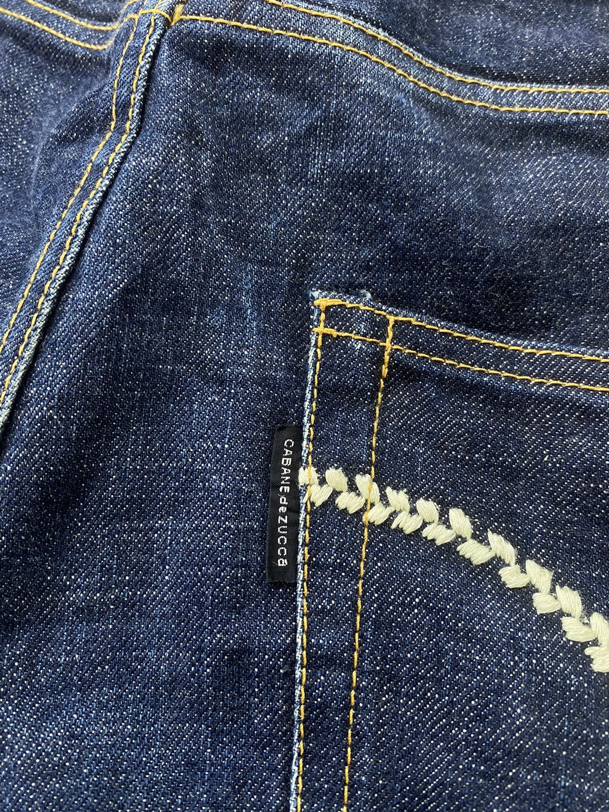 Issey Miyake Japanese Denim Issey Miyake Cabane de Zucca selvedge Size US 31 - 9 Thumbnail