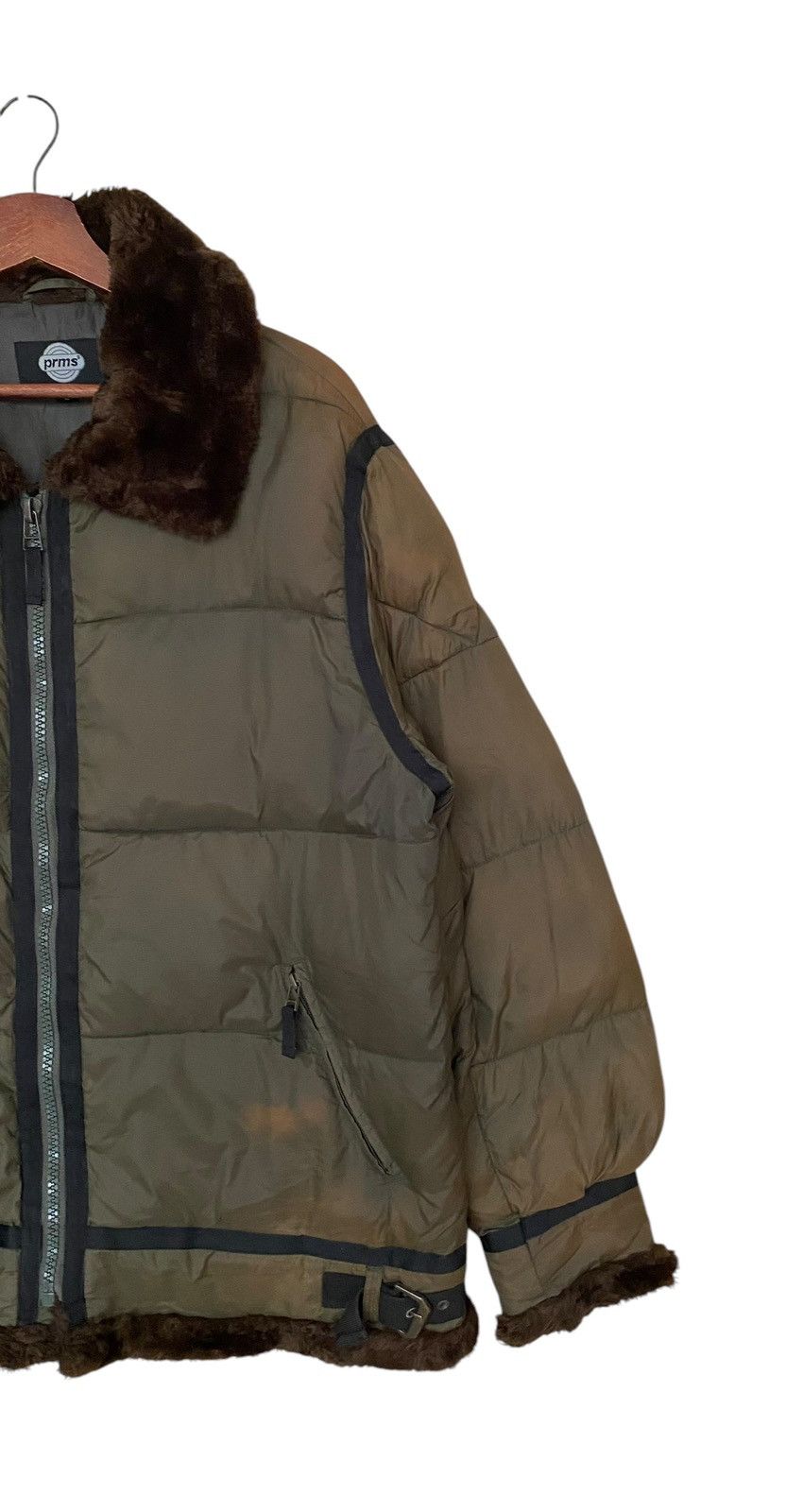 Vintage Vintage PRMS B3 Hybrid Puffer Jacket 1990s Size US L / EU 52-54 / 3 - 6 Thumbnail