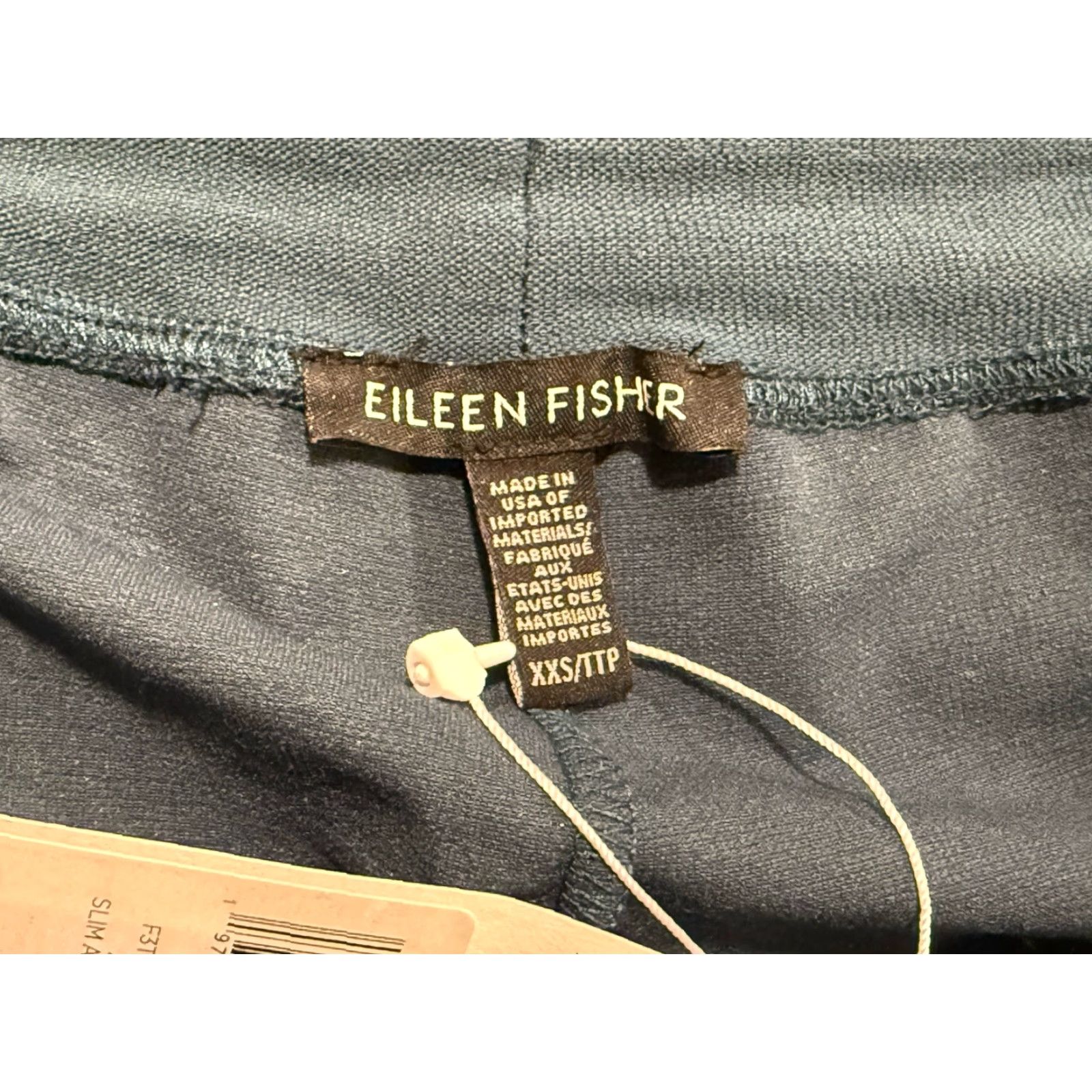 Eileen Fisher VINTAGE Eileen Fisher Women's Ankle Pants Slim Tapered Crepe Stretch Green 2XS Casual Office Size 26" / US 2 / IT 38 - 6 Thumbnail