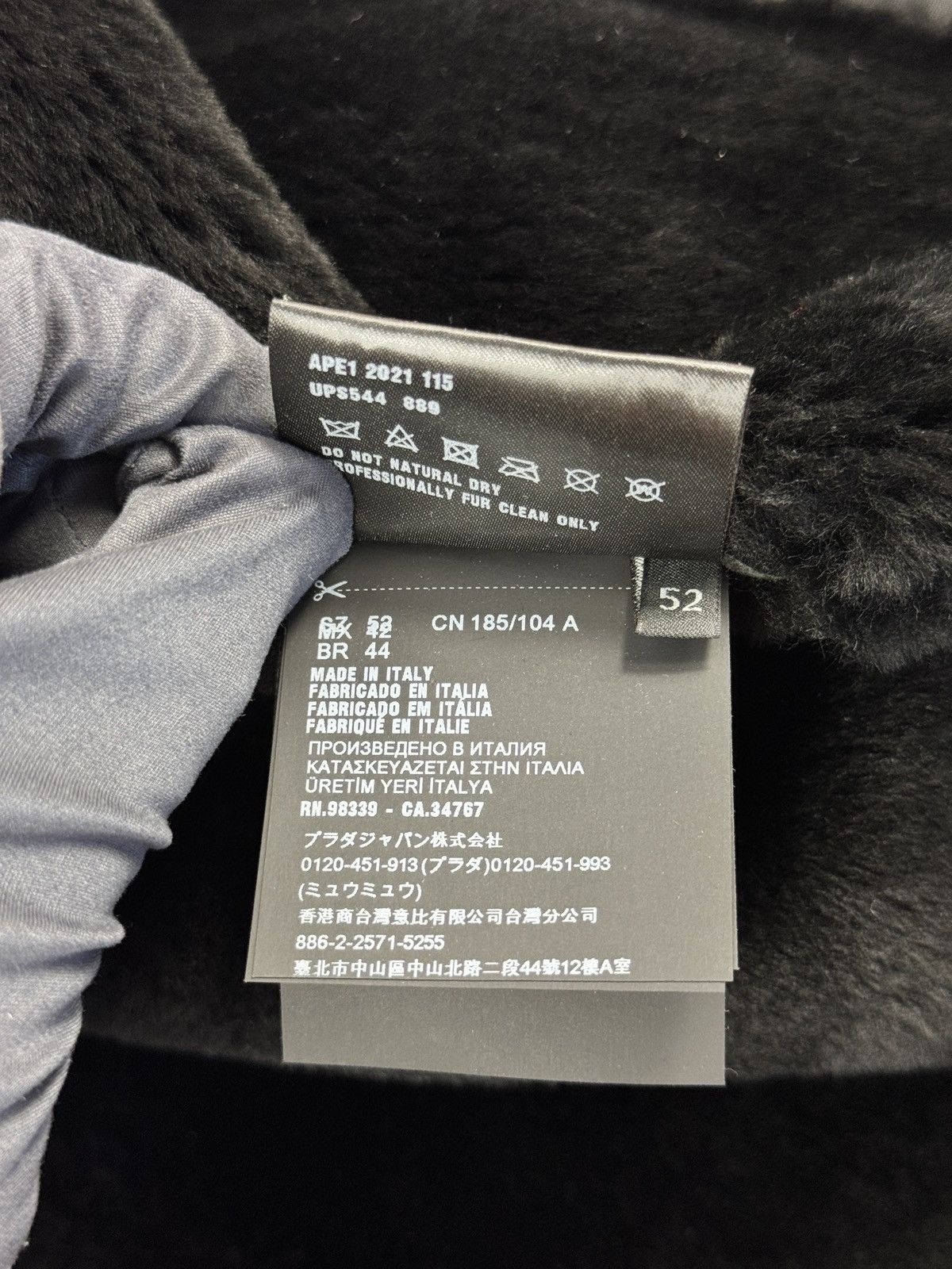 Prada 2 IN 1 SHEARLING /SUEDE AND REMOVABLE GILET CABAN COAT Size US XL / EU 56 / 4 - 12 Thumbnail