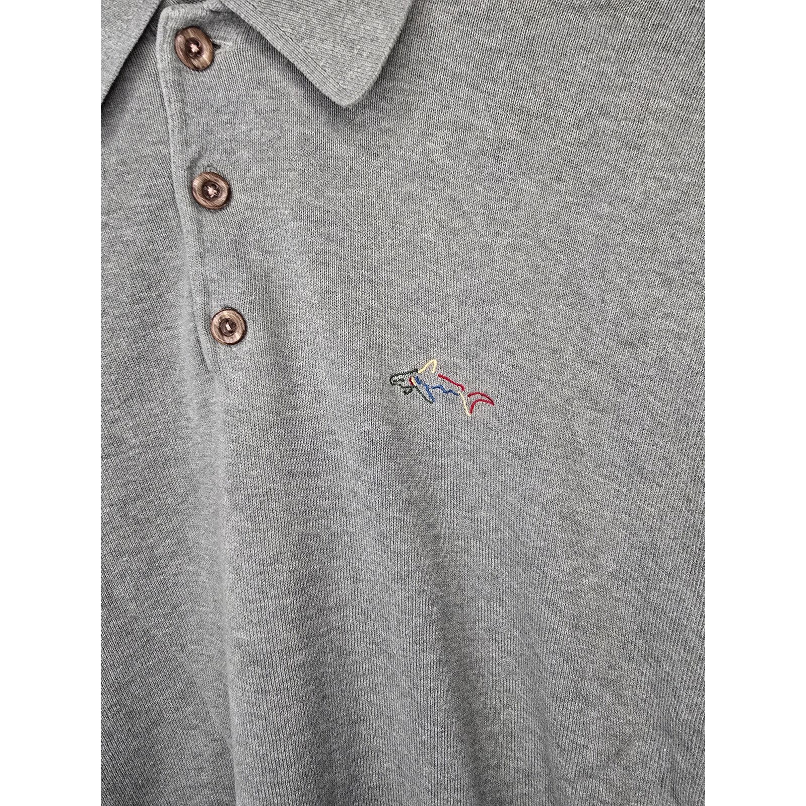 Greg Norman Greg Norman Sweatshirt Golf Polo XL Gray Long Sleeve Sweater Size US XL / EU 56 / 4 - 2 Thumbnail