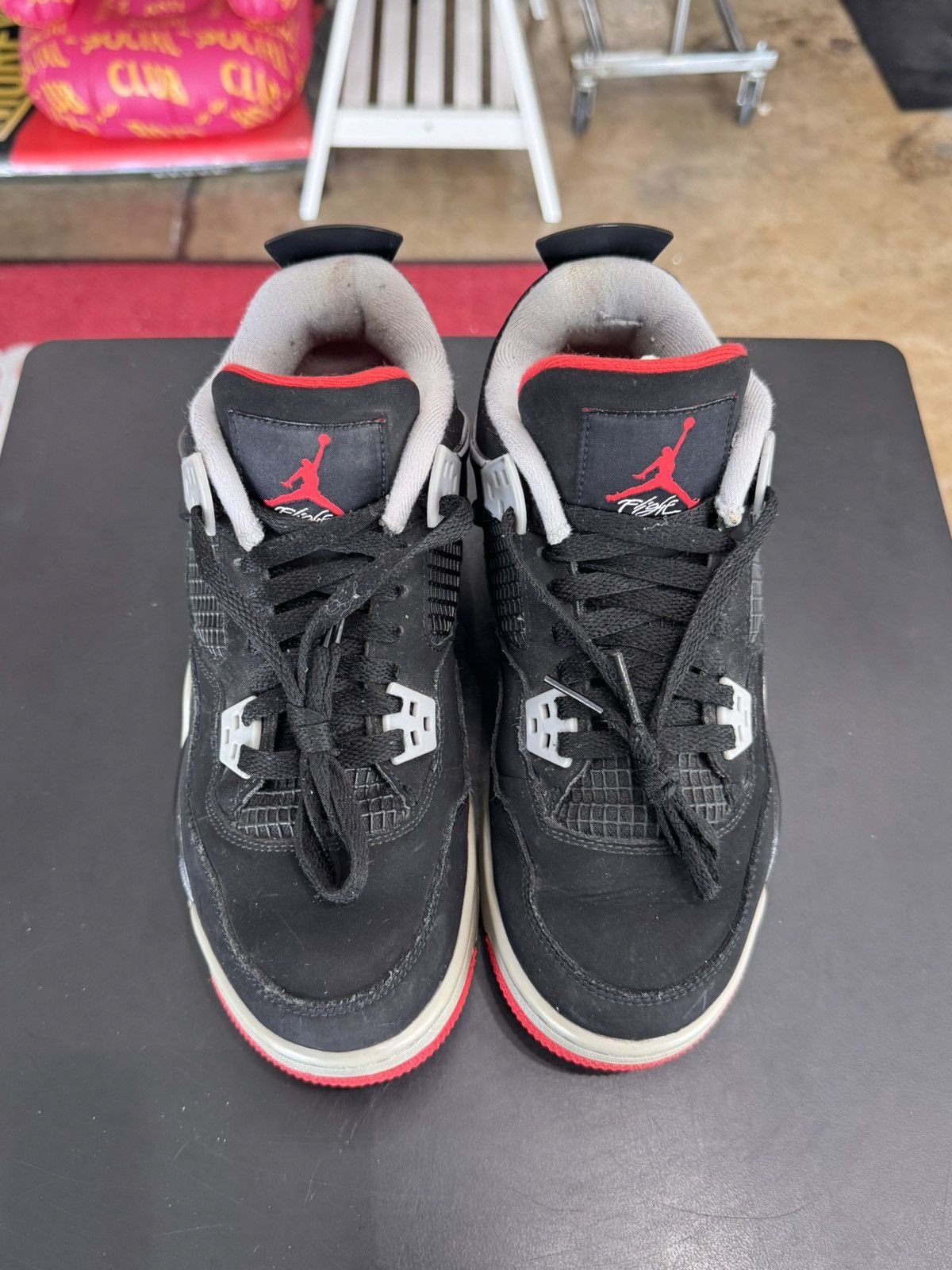 Jordan Brand Air Jordan 4 Bred Size 7Y (2019) Size US 7 / EU 40 - 2 Thumbnail