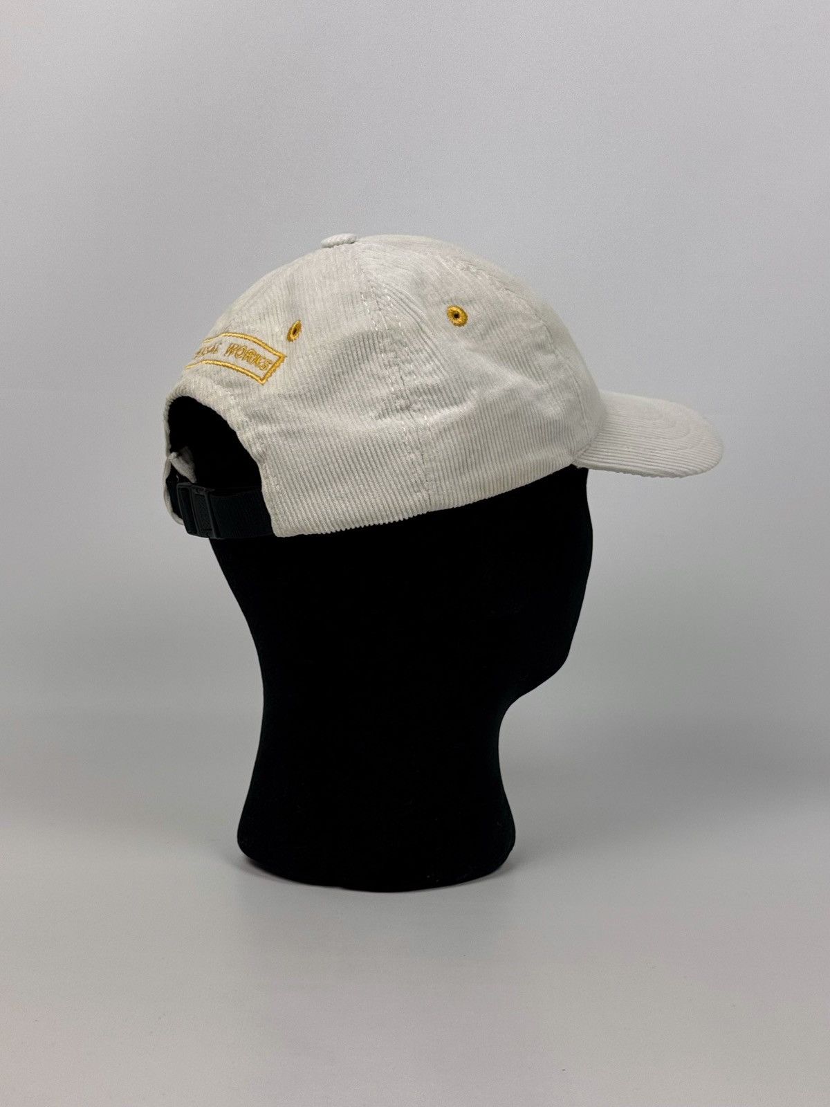Universal Works Universal Works Corduroy Old White Basic Cap Size ONE SIZE - 2 Thumbnail