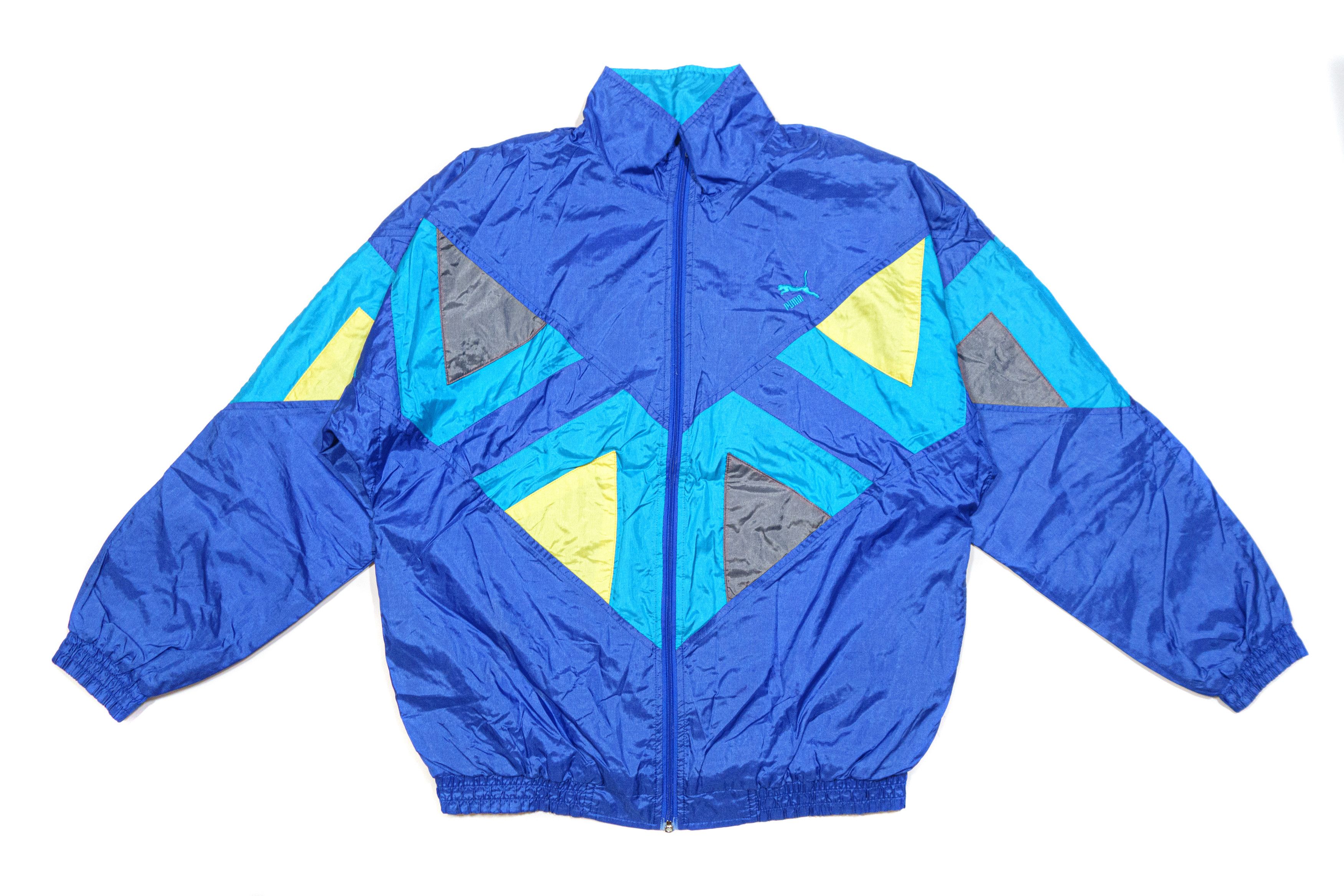 Puma 90S Logo Nylon Sport Suit Size US M / EU 48-50 / 2 - 2 Thumbnail