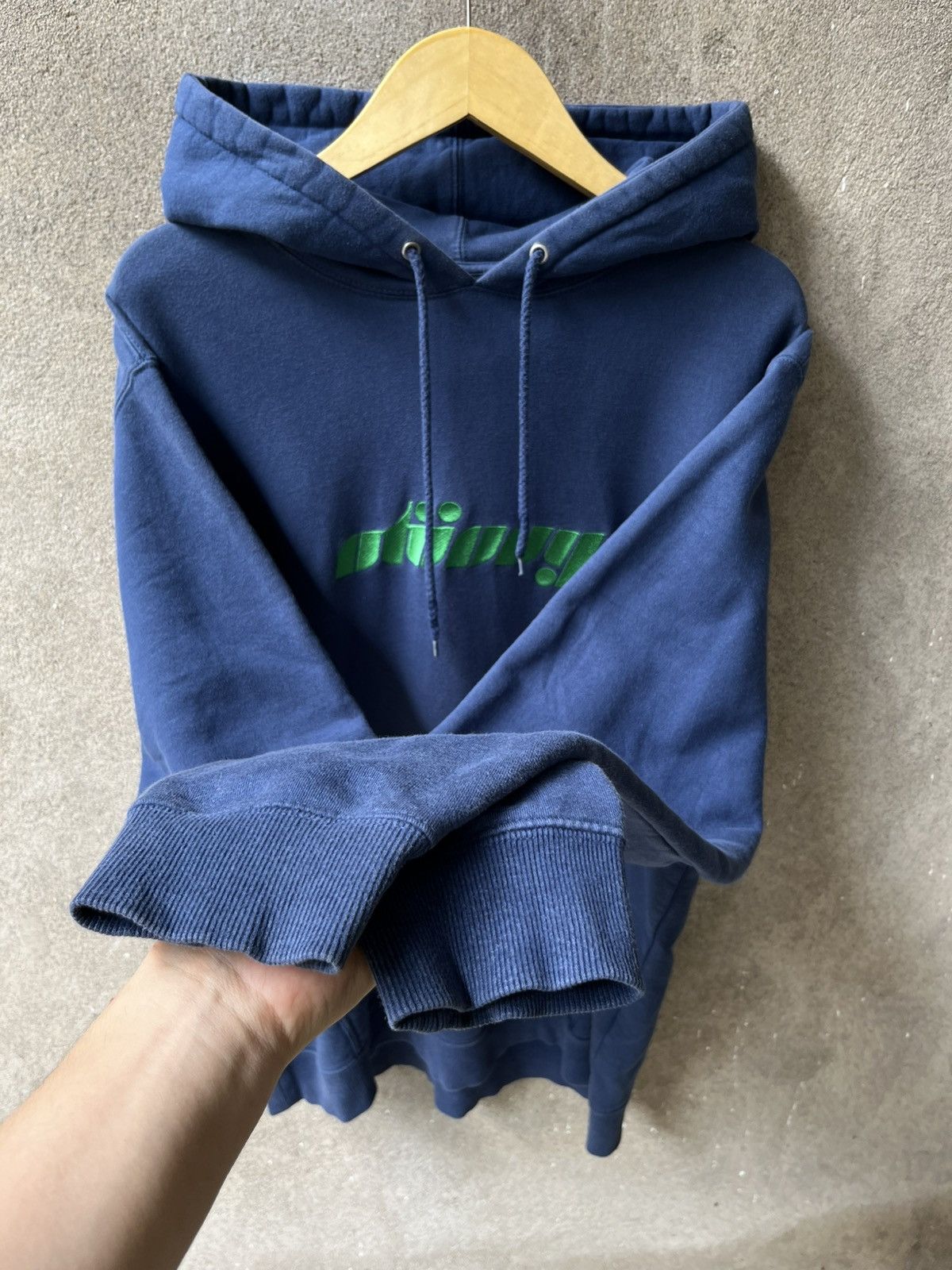 Stussy Stussy hoodie embroidery logo Size US L / EU 52-54 / 3 - 4 Thumbnail