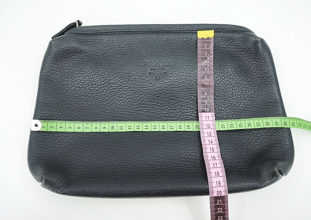 Prada PRADA leather big clutch bag pouch Size ONE SIZE - 11 Thumbnail