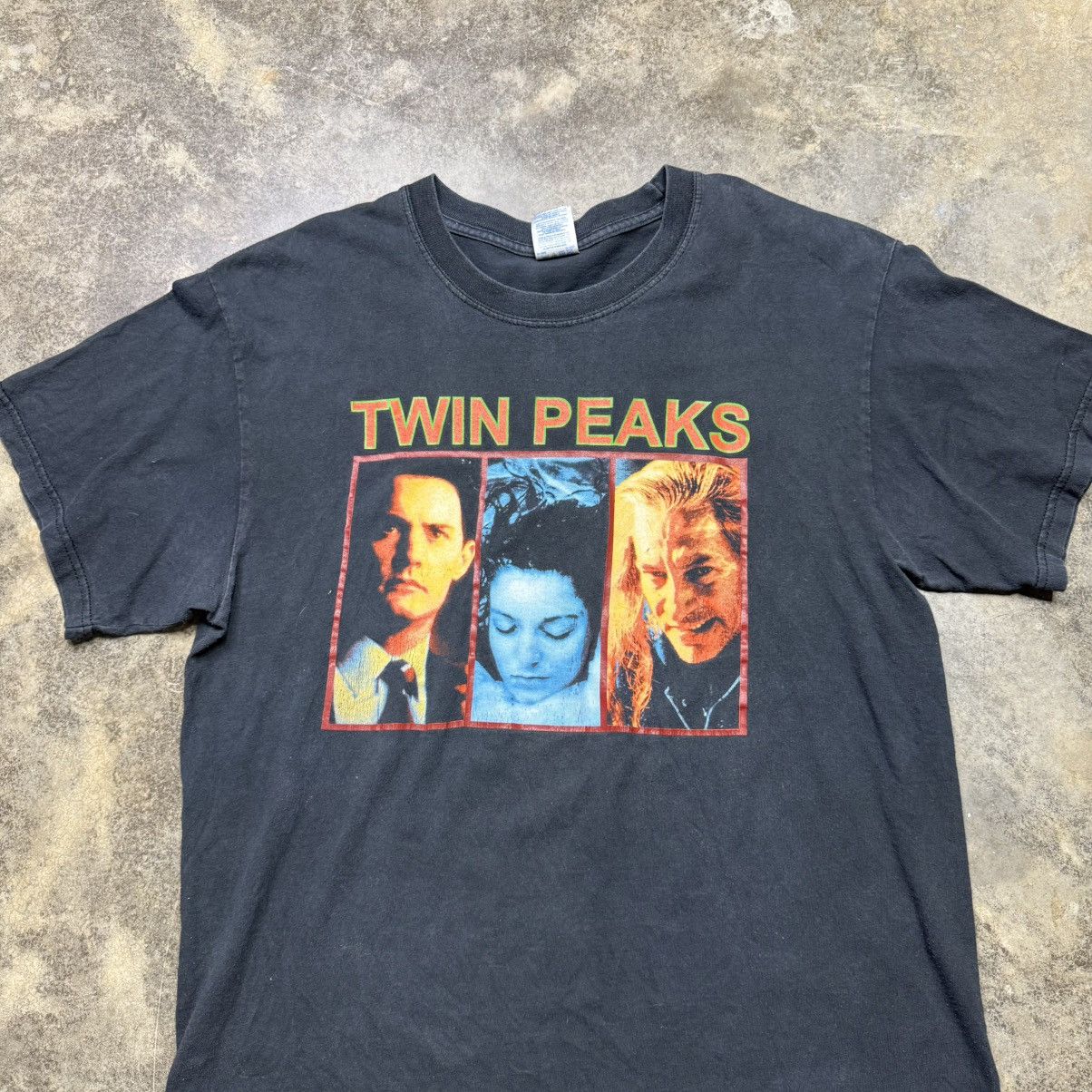 Vintage vintage twin peaks tv show david lynch promo 90s tshirt Size US L / EU 52-54 / 3 - 3 Thumbnail