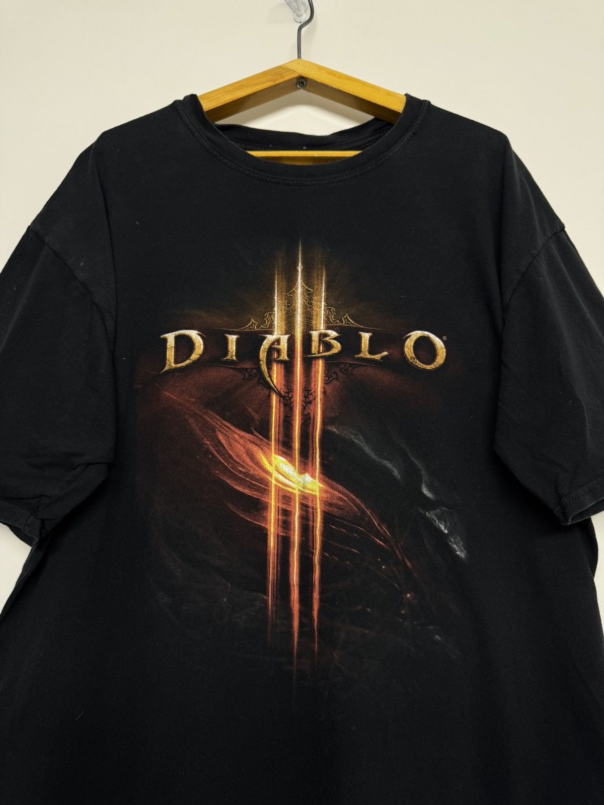 Gildan Vintage Y2k Diablo T Shirt Size US XL / EU 56 / 4 - 4 Thumbnail