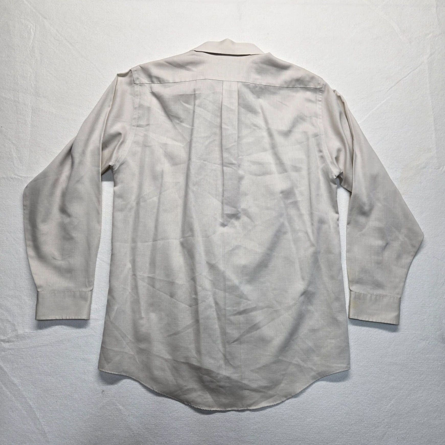 Stafford Stafford Brown Long Sleeve Button Up Casual Shirt Adult Men's Size 16 Size US L / EU 52-54 / 3 - 7 Thumbnail