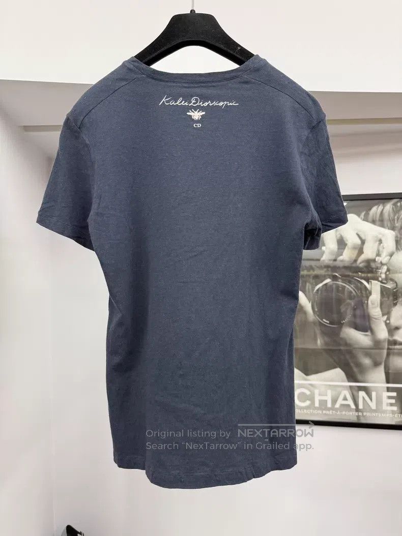 Dior Dior Blue tie-dyed printed short-sleeved T-shirt Size S / US 4 / IT 40 - 3 Thumbnail