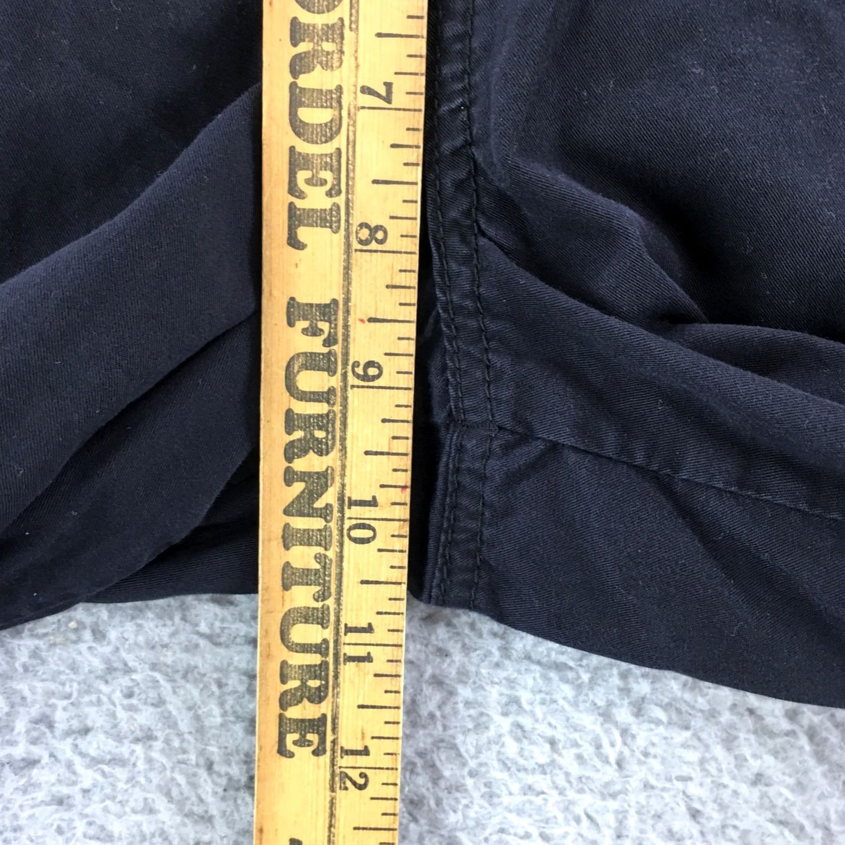 Calvin Klein Calvin Klein Capri Cropped Pants Womens 10 Black Mid Rise Button Casual Zip Fly Capris Pants Women Black 10 Casual Size 32" / US 10 / IT 46 - 7 Thumbnail
