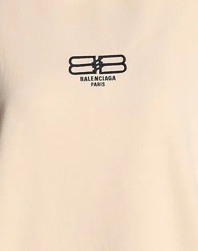Balenciaga o1bcso1str1224 Small Fit Hodie in Beige/Black Size US L / EU 52-54 / 3 - 5 Thumbnail