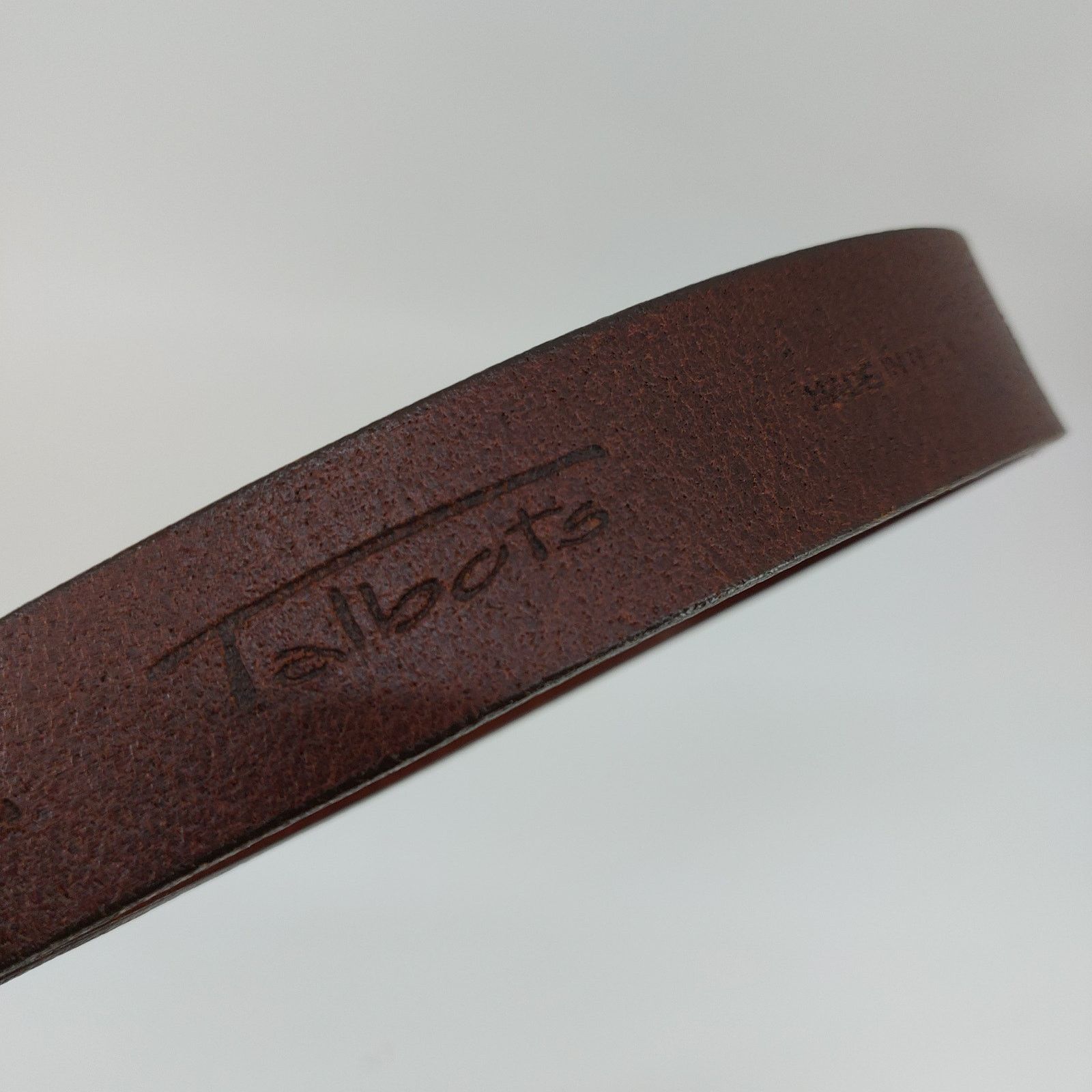 Other Talbots Italian Saddle Leather Belt Brown Wicker L Size ONE SIZE - 7 Thumbnail