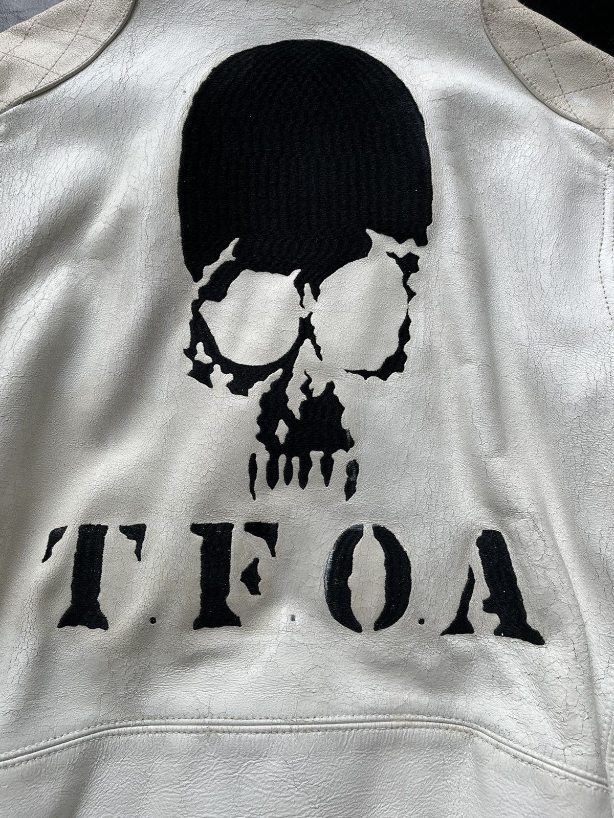 Japanese Brand TFOA LEATHER JACKET TESHOU HEAD OF 6th GENERATION Size US M / EU 48-50 / 2 - 9 Thumbnail