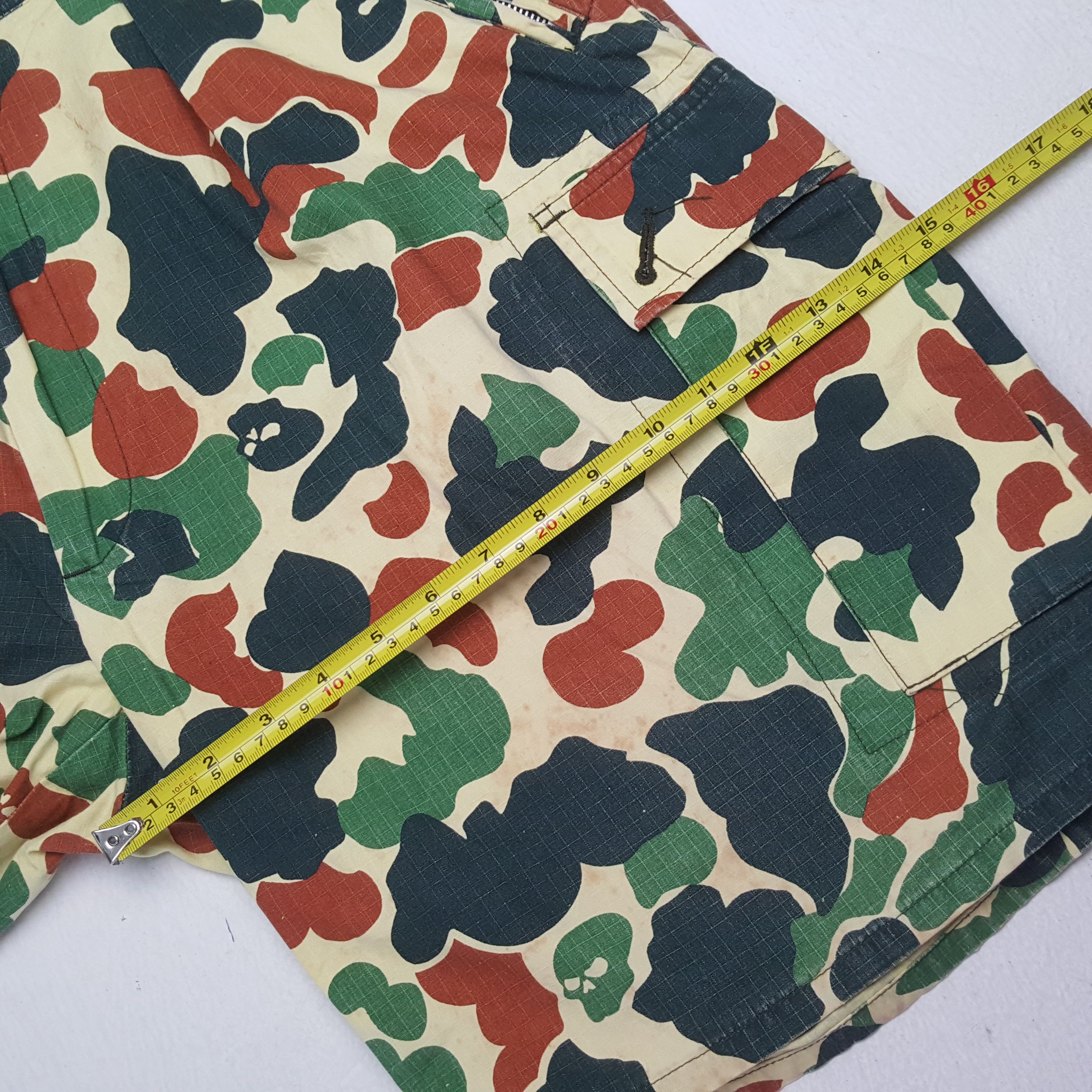 Japanese Brand Military Camo Design Style Short Pants RR11 Size US 32 / EU 48 - 7 Thumbnail