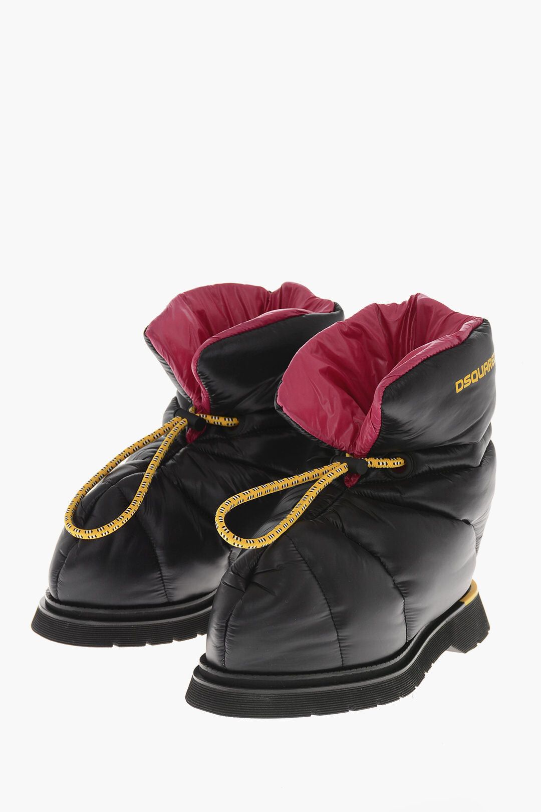 Dsquared2 Nylon Padded Ankle Boots PUFFY With Front Drawstring Closure Size US 12 / EU 45 - 1 Thumbnail