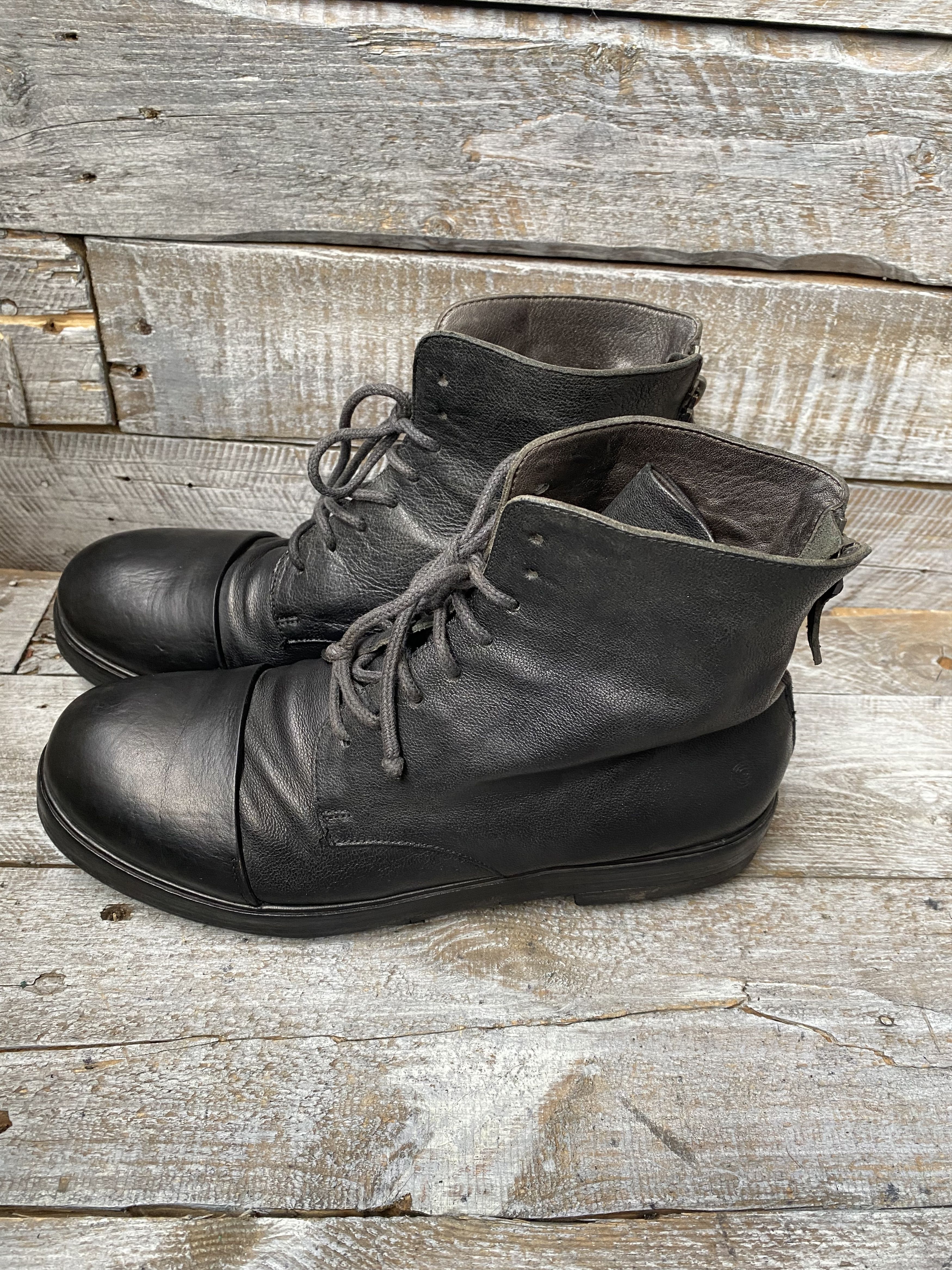 Marsell Marsell combat black leather chunky boots sz 42 Size US 9 / EU 42 - 4 Thumbnail